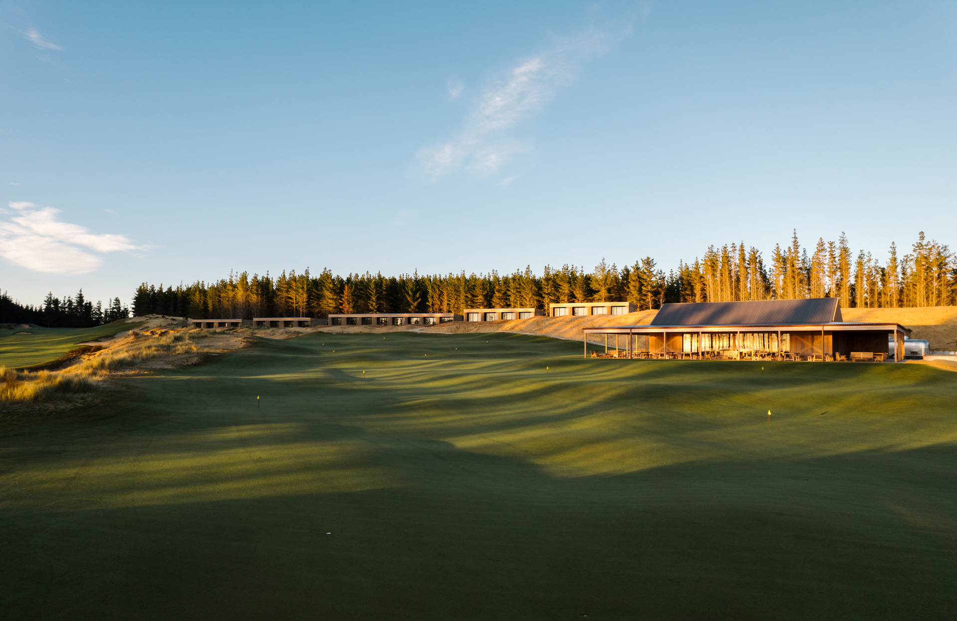 The Playground putting green at Te Arai Links South Course. Photo / Ricky Robinson
