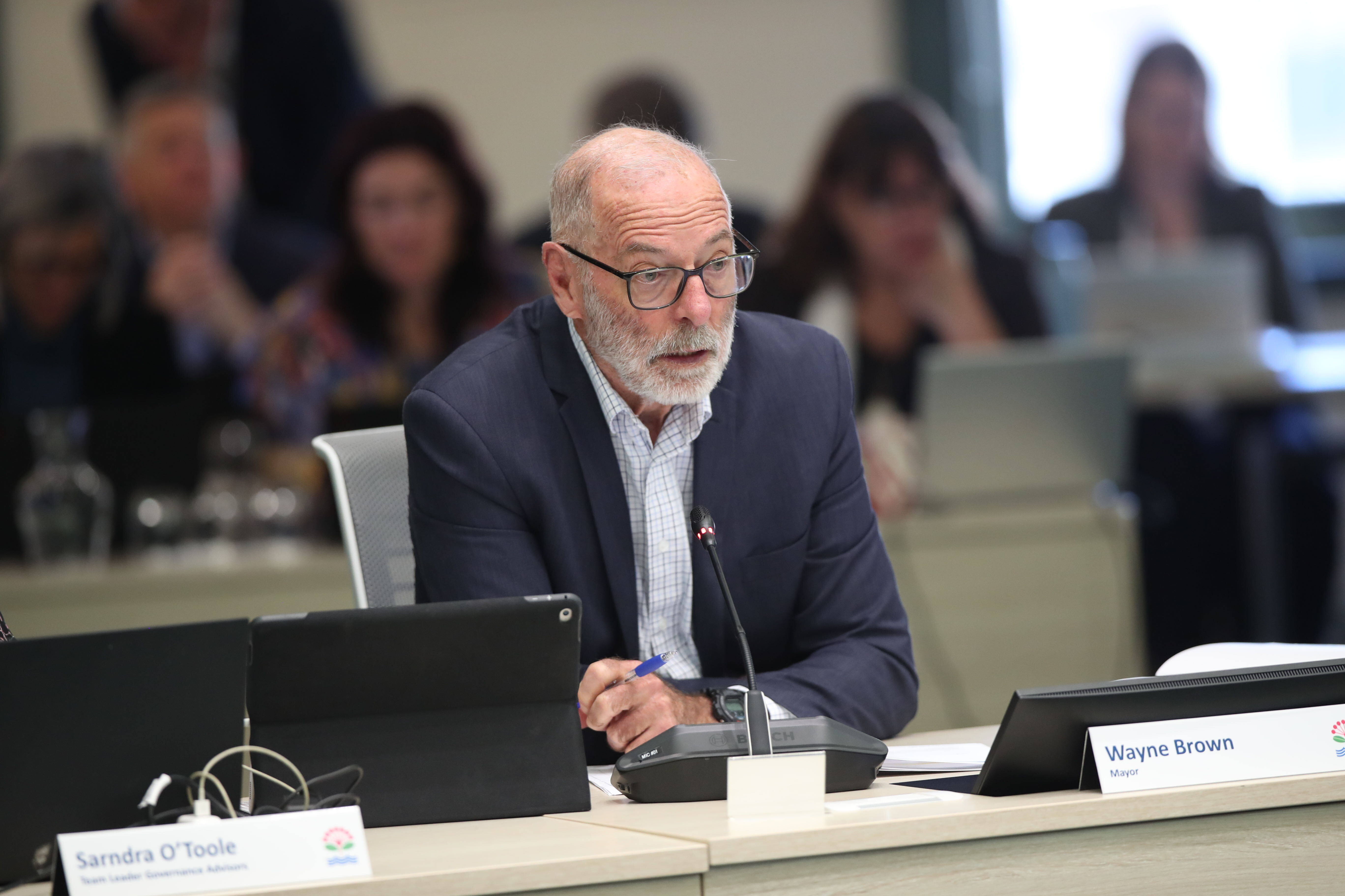Auckland Mayor Wayne Brown is putting the Auckland Future Fund out for public feedback as part of the council's Long-Term Plan. Photo / Jason Oxenham