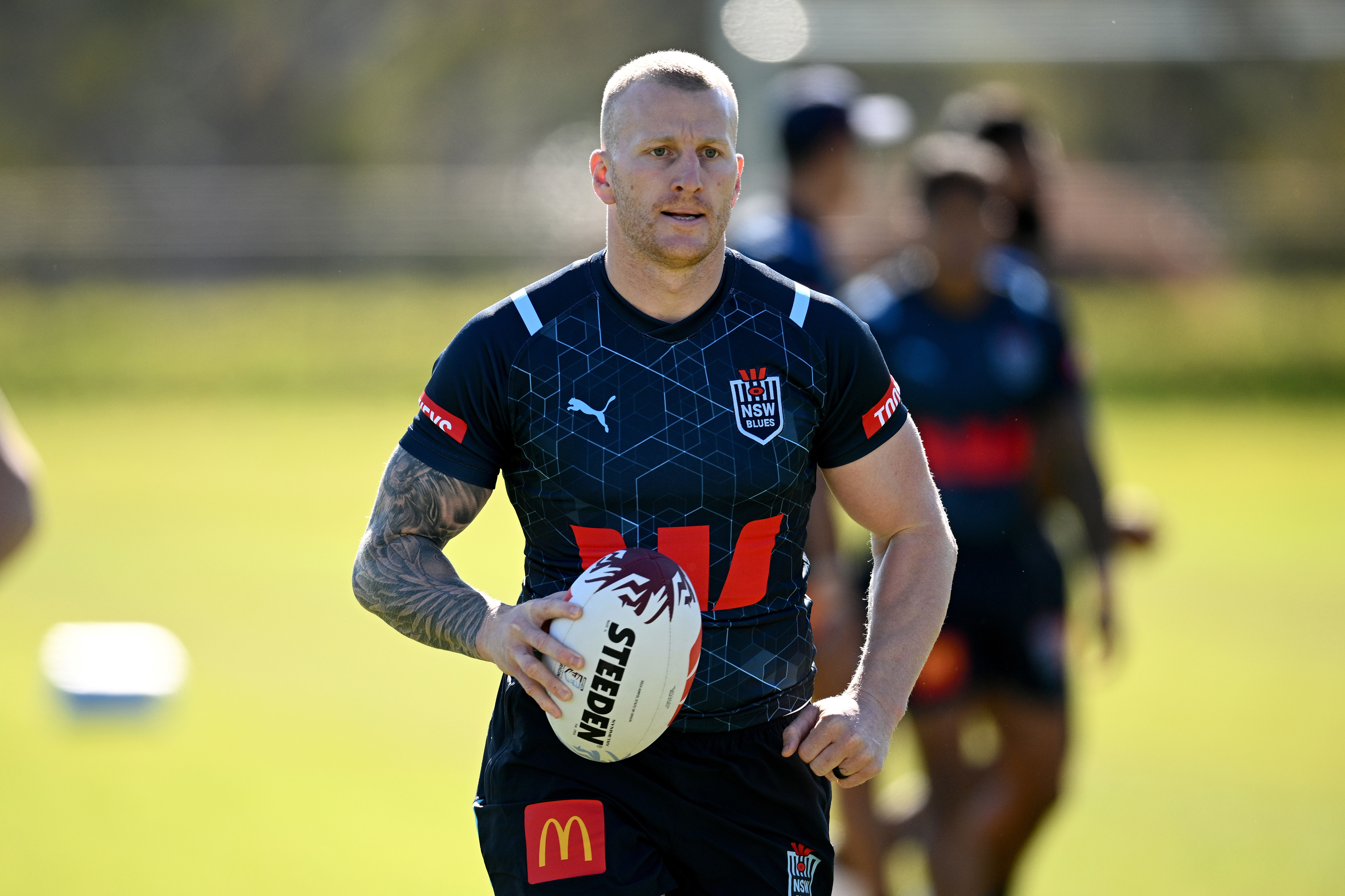 Mitch Barnett is in the New South Wales' 17 for the State of Origin decider. Photo / Photosport