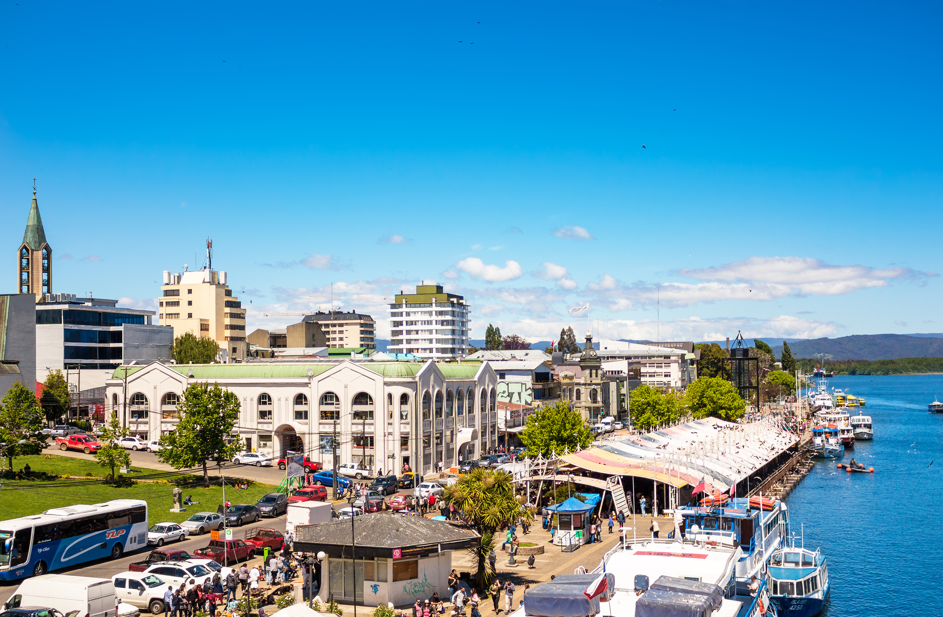 Valdivia, capital of the Chilean province where protests at a Fonterra factory broke out this week. Photo / 123RF