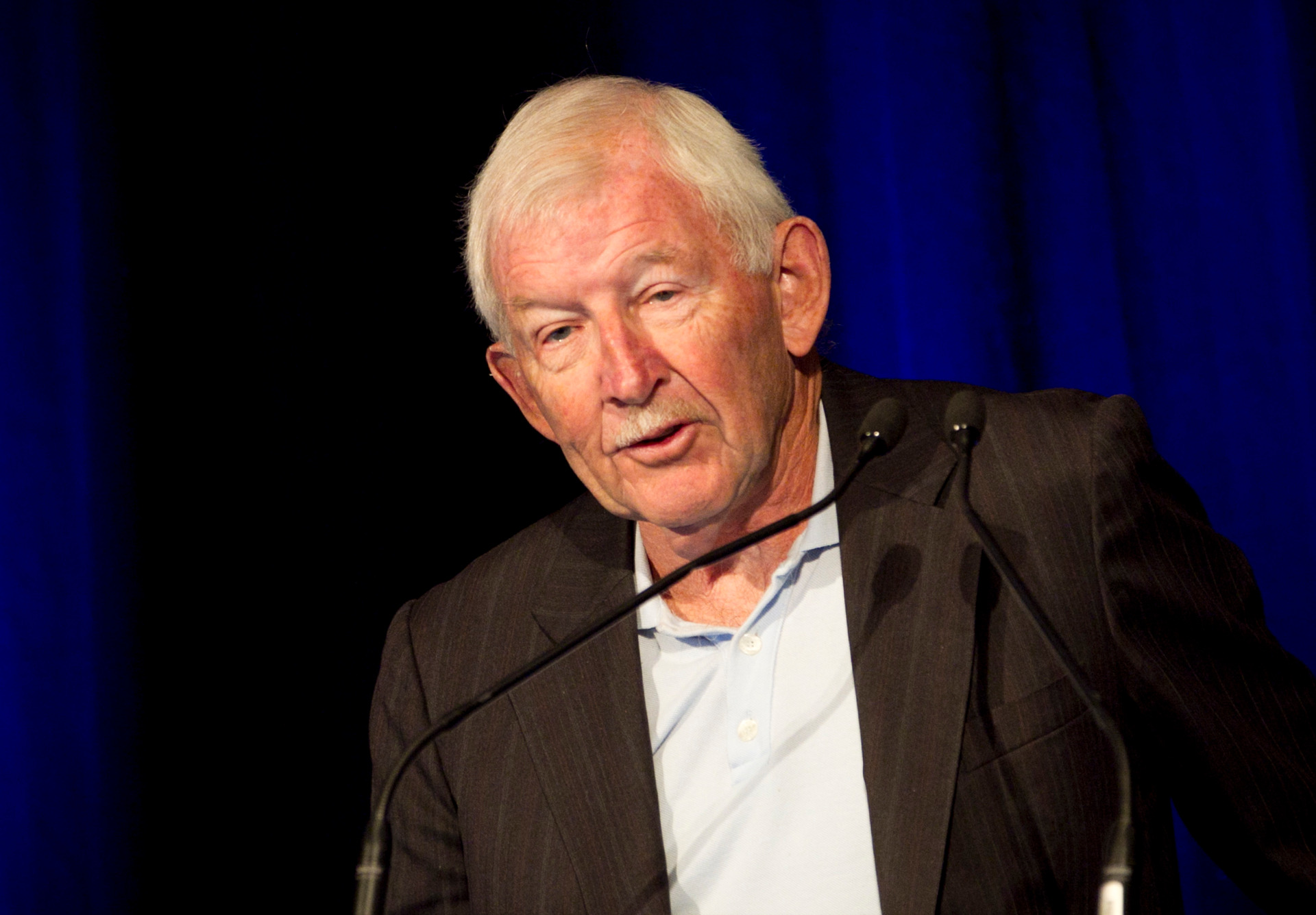 Sir Ron Brierley. Photo / File