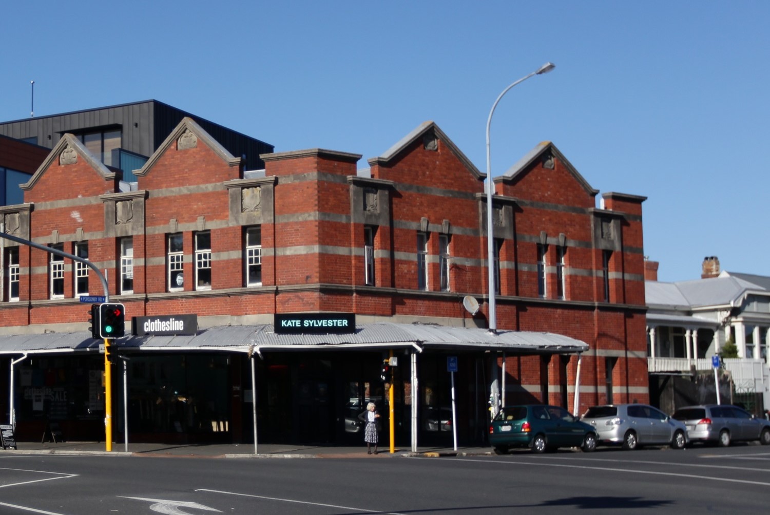 Ponsonby's famous corner spot, pictured in 2015, has housed a range of retail and hospitality businesses in recent years. Its latest has begun to reveal what Aucklanders can expect from the neighbourhood's new bar. Photo / Doug Sherring