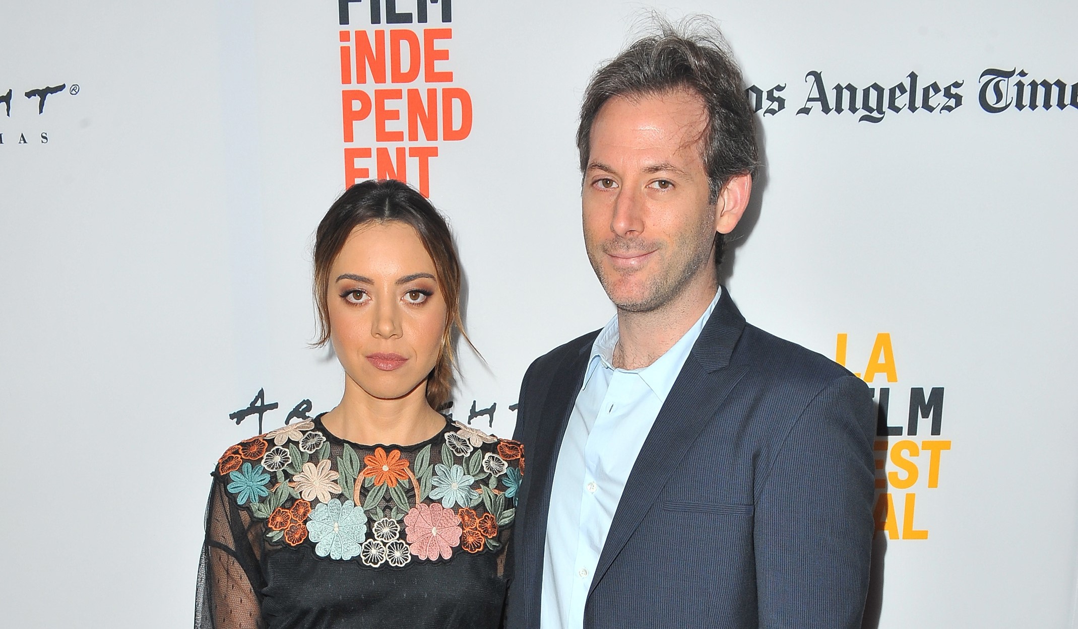 Jeff Baena, filmmaker and husband of White Lotus actress Aubrey Plaza, has died aged 47. Photo / Getty images