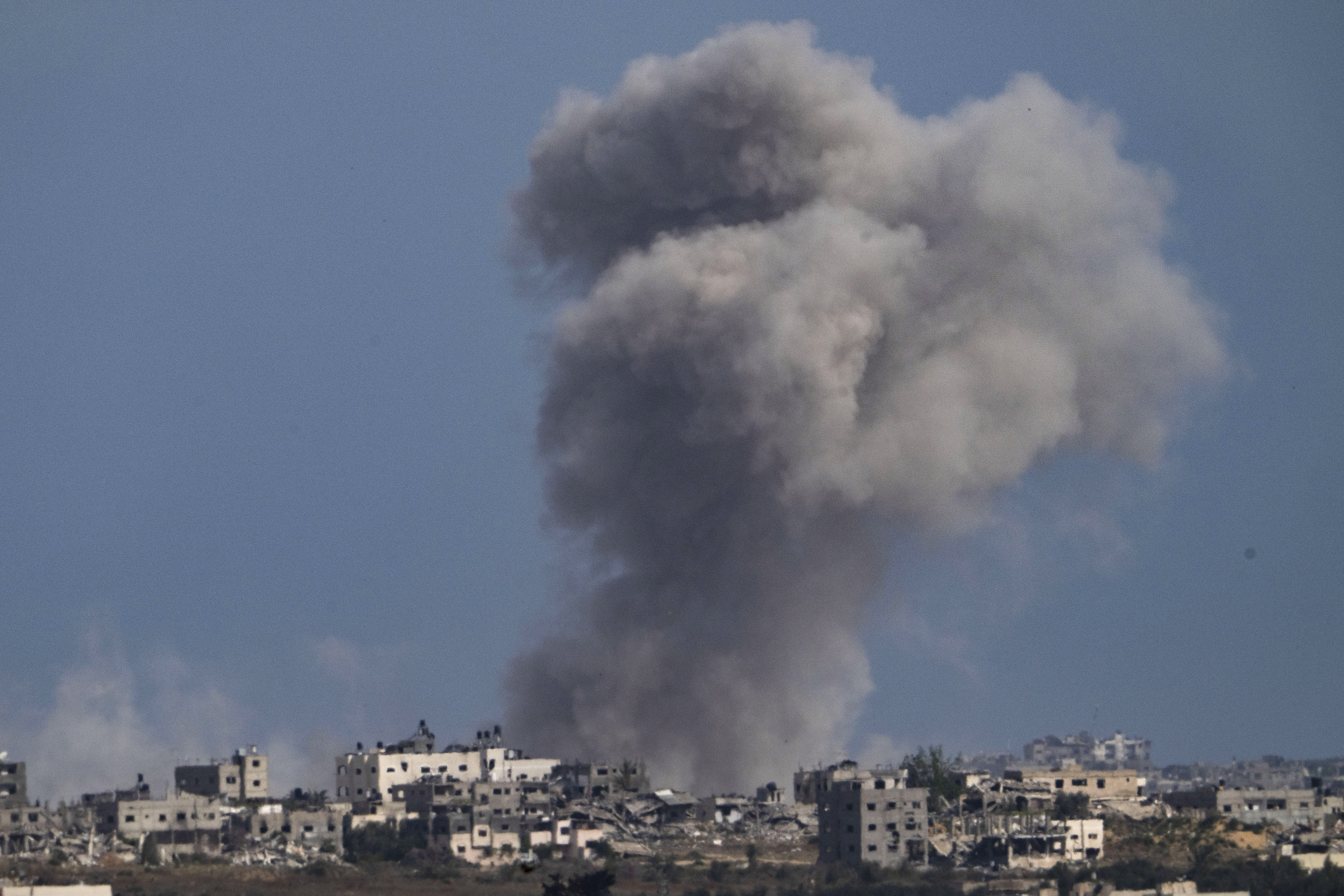 Israel insists it is a limited operation focused on rooting out tunnels and other militant infrastructure along the border with Egypt. Photo / AP