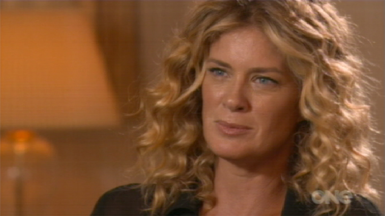 Rachel Hunter on TVNZ's Sunday. Photo / Sunday