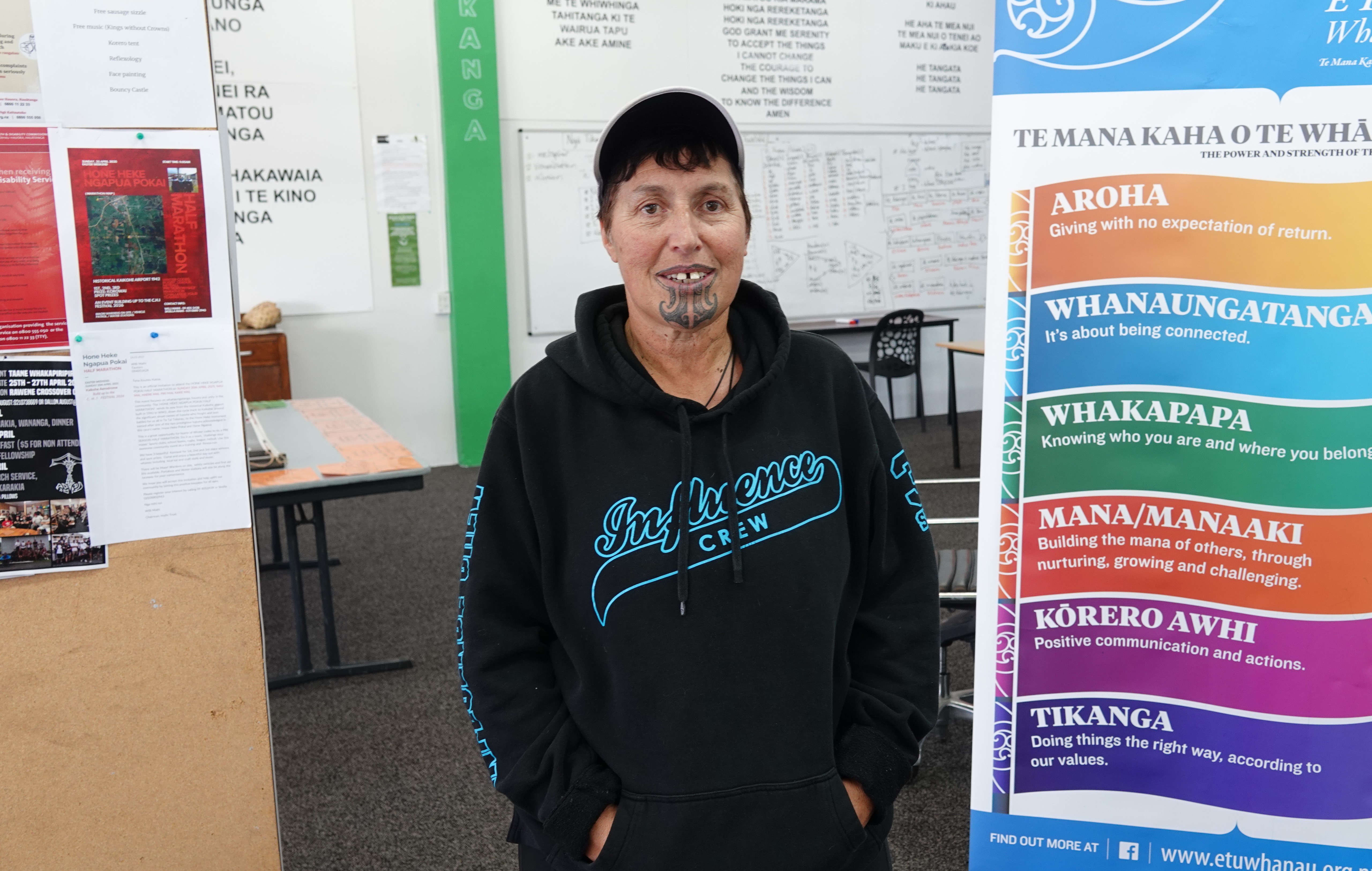 Whakaoranga Whānau Recovery Hub founder and manager Rhonda Zielinski. Photo / RNZ