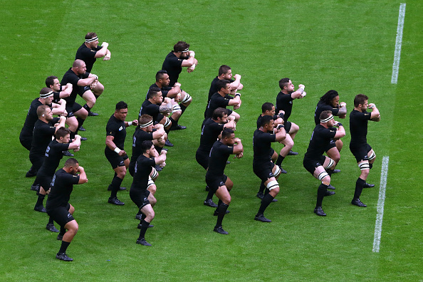 Richie McCaw of New Zealand leads the Haka during the 2015 Rugby World Cup Pool C match between New Zealand and Argentina at Wembley. Photo / Getty Images 
