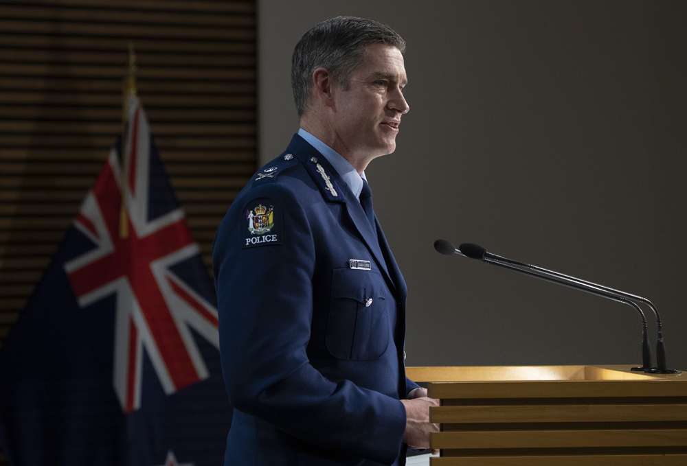 Andrew Coster became Police Commissioner in 2020. Photo / Pool