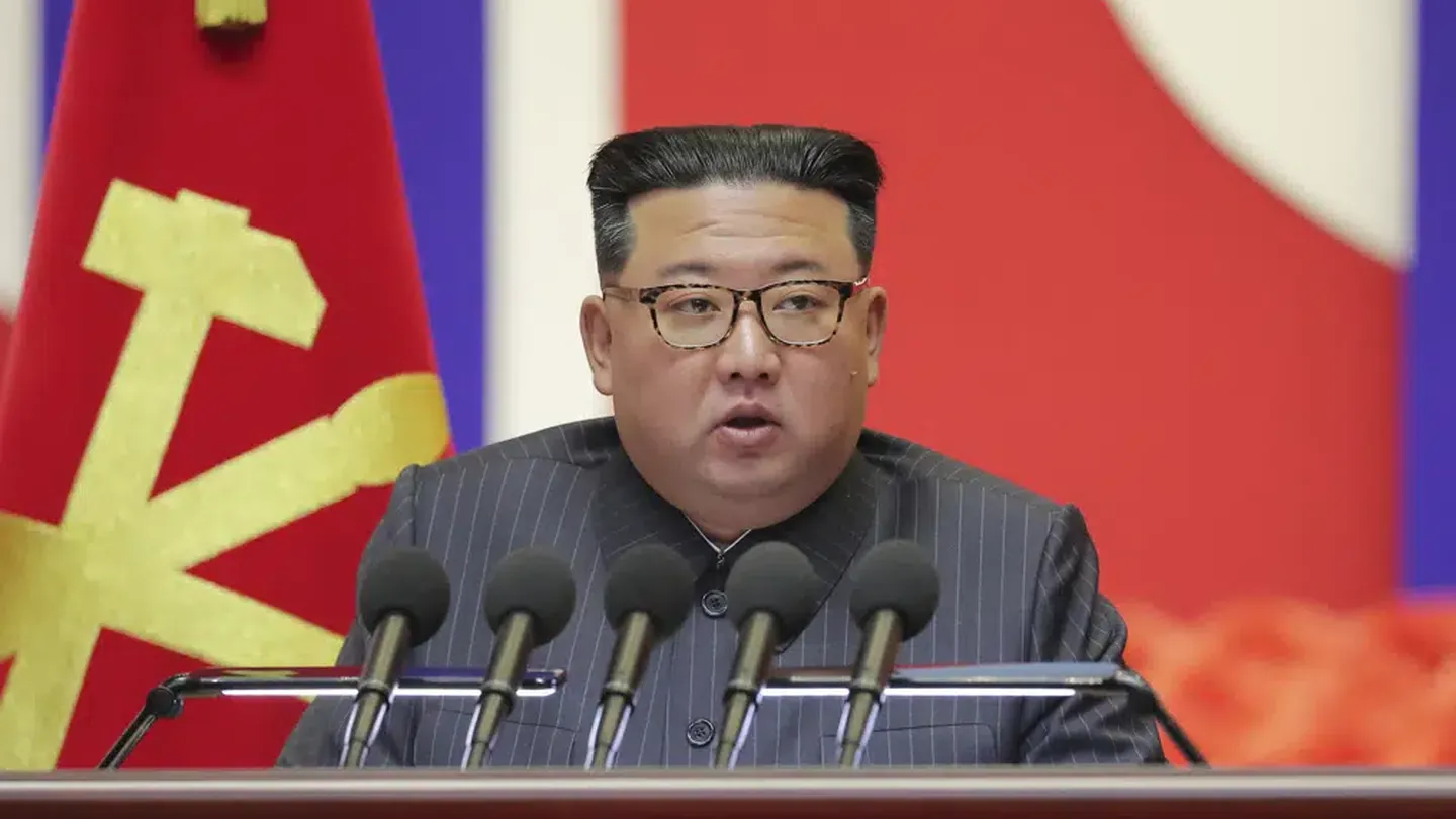 North Korea's leader Kim Jong Un has vowed he wants to develop an array of high-tech weapons systems. Photo / Korean Central News Agency