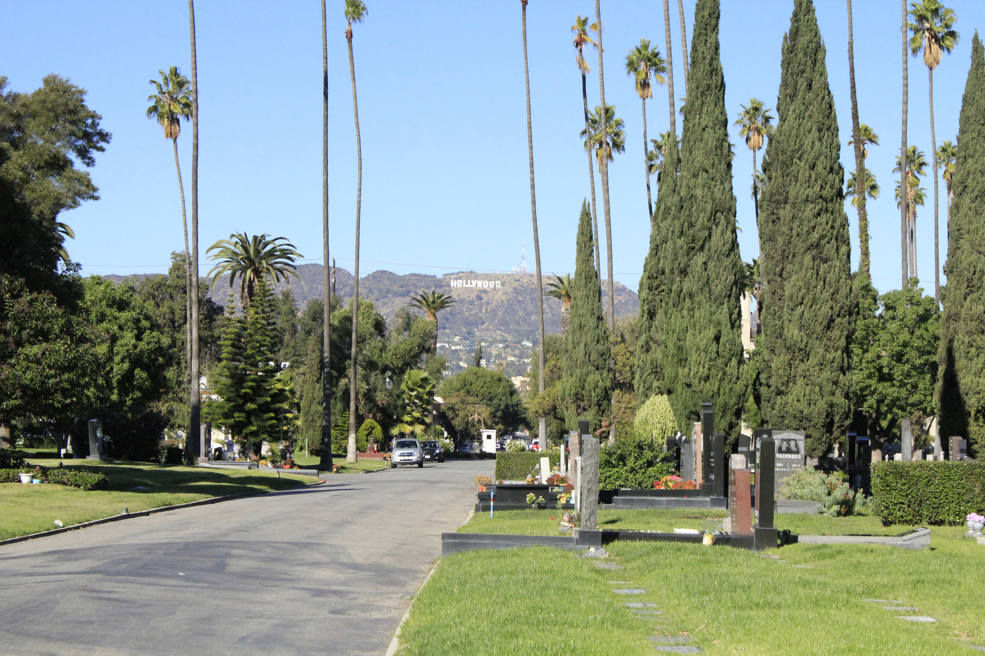 Hollywood Forever: Cemetary to the stars. Photo/ Getty Images