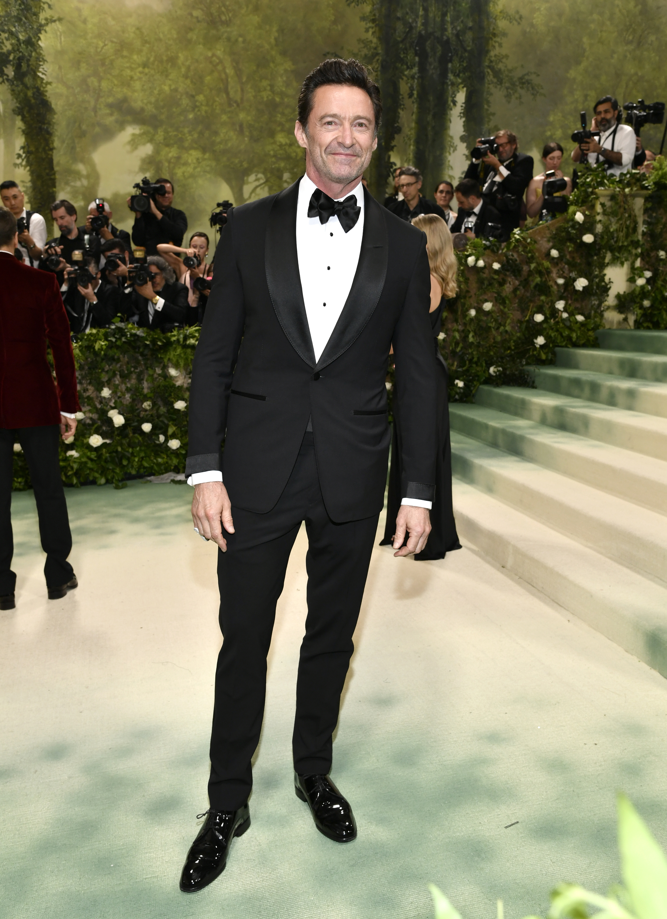 Australian actor Hugh Jackman has shared his excitement about reuniting with Ryan Reynolds in an upcoming film. Photo / AP