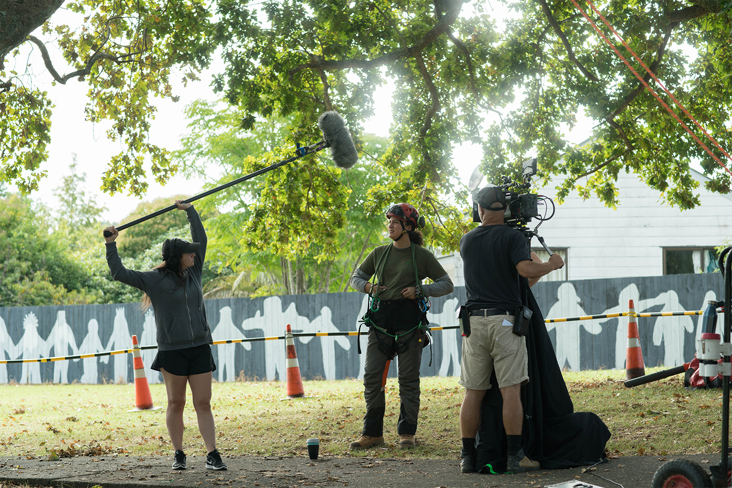 Behind the scenes of <i>Baby Done</i>. Photo / Geoffrey Short.