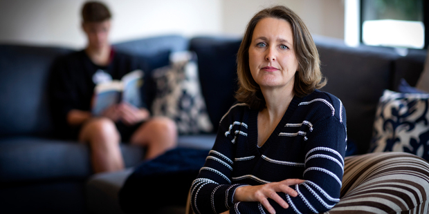 Holly Hancox spent thousands on private schooling and tuition trying to help her son with his reading difficulties. Photo / Brett Phibbs