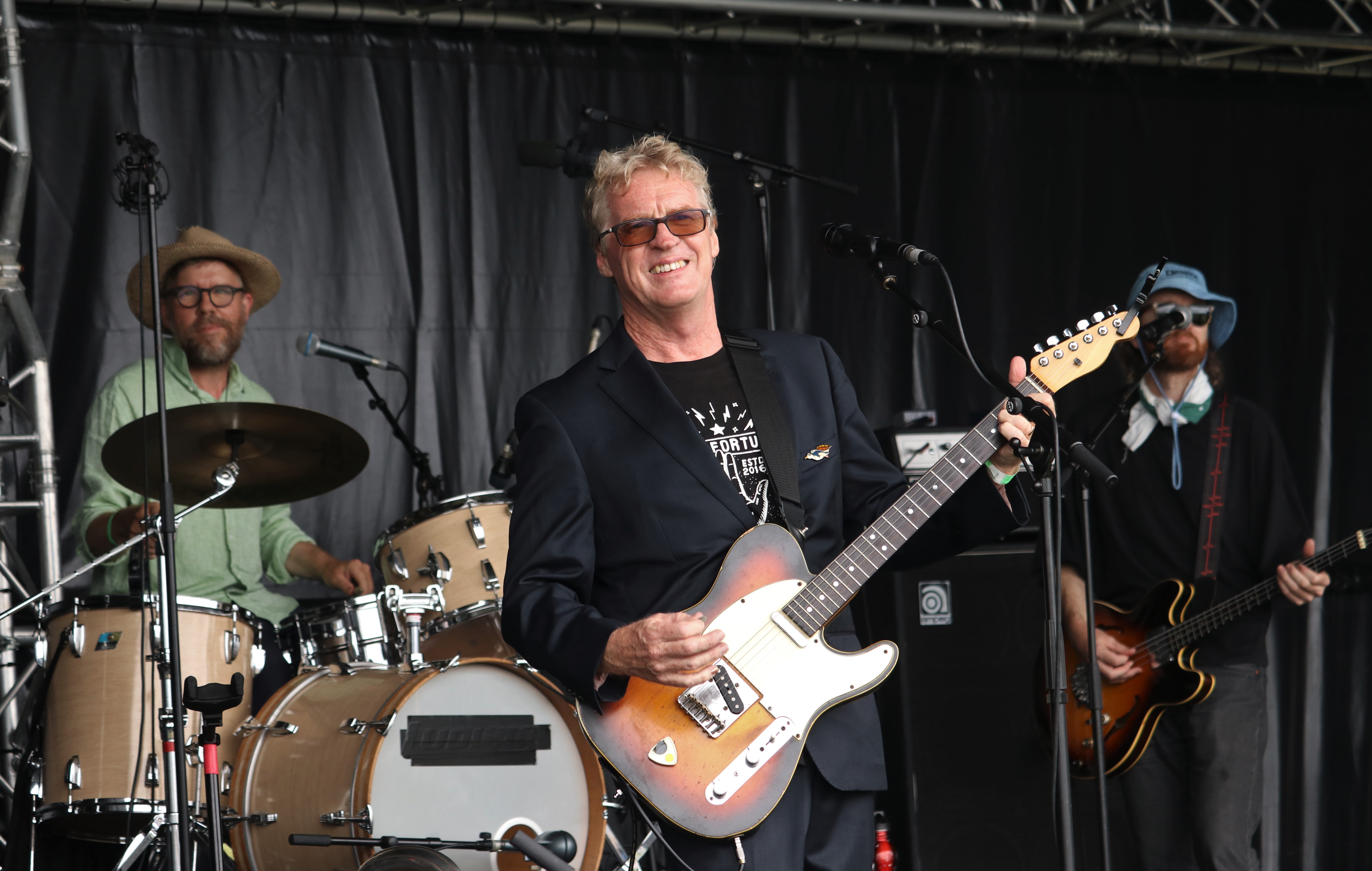 Kiwi music legend McGlashan relishes the chance to perform at the Treaty Grounds. Photo / Peter de Graaf