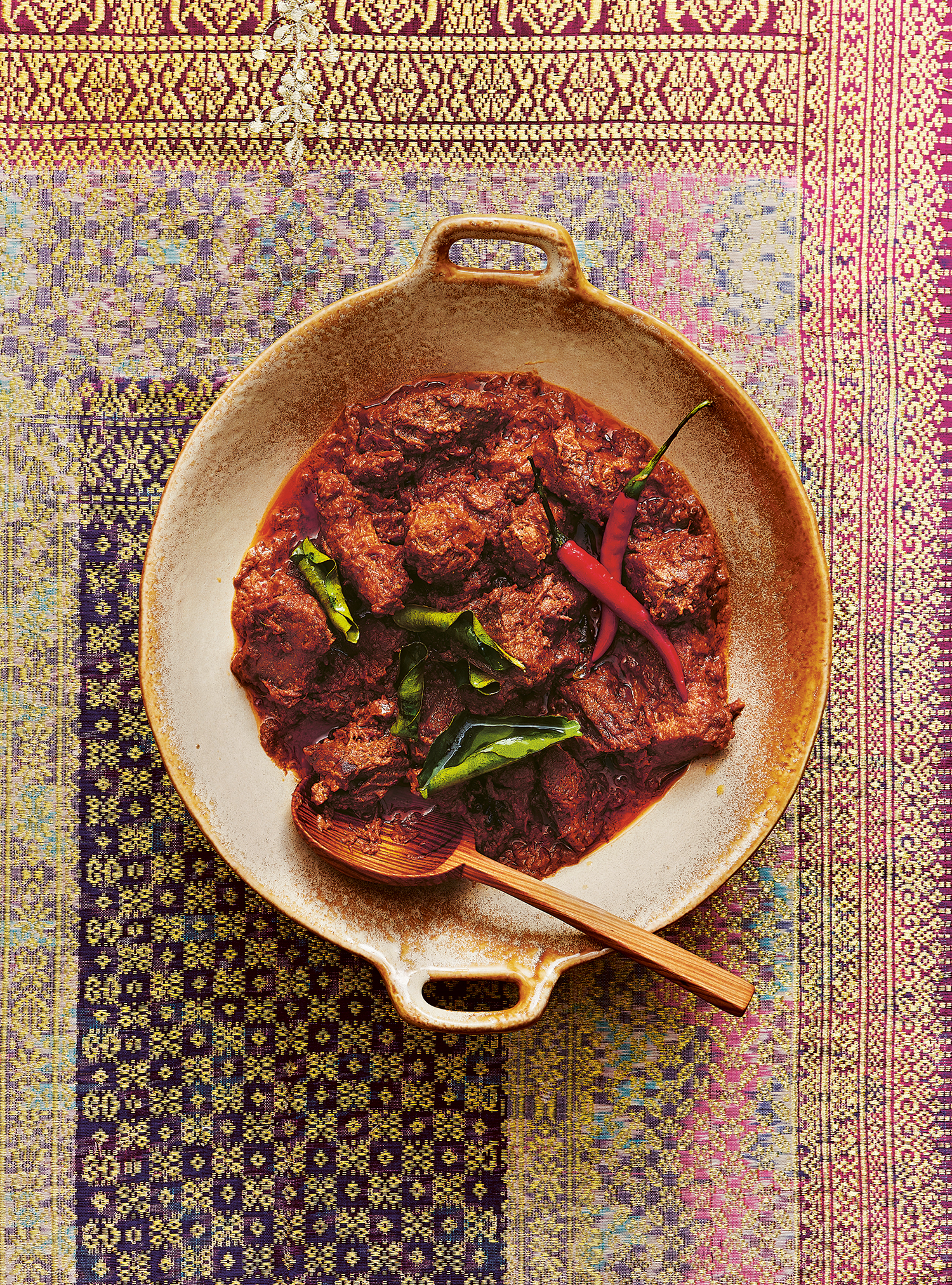 Petty Pandean-Elliott's beef rendang is a luscious and succulent dish. Photo / Supplied