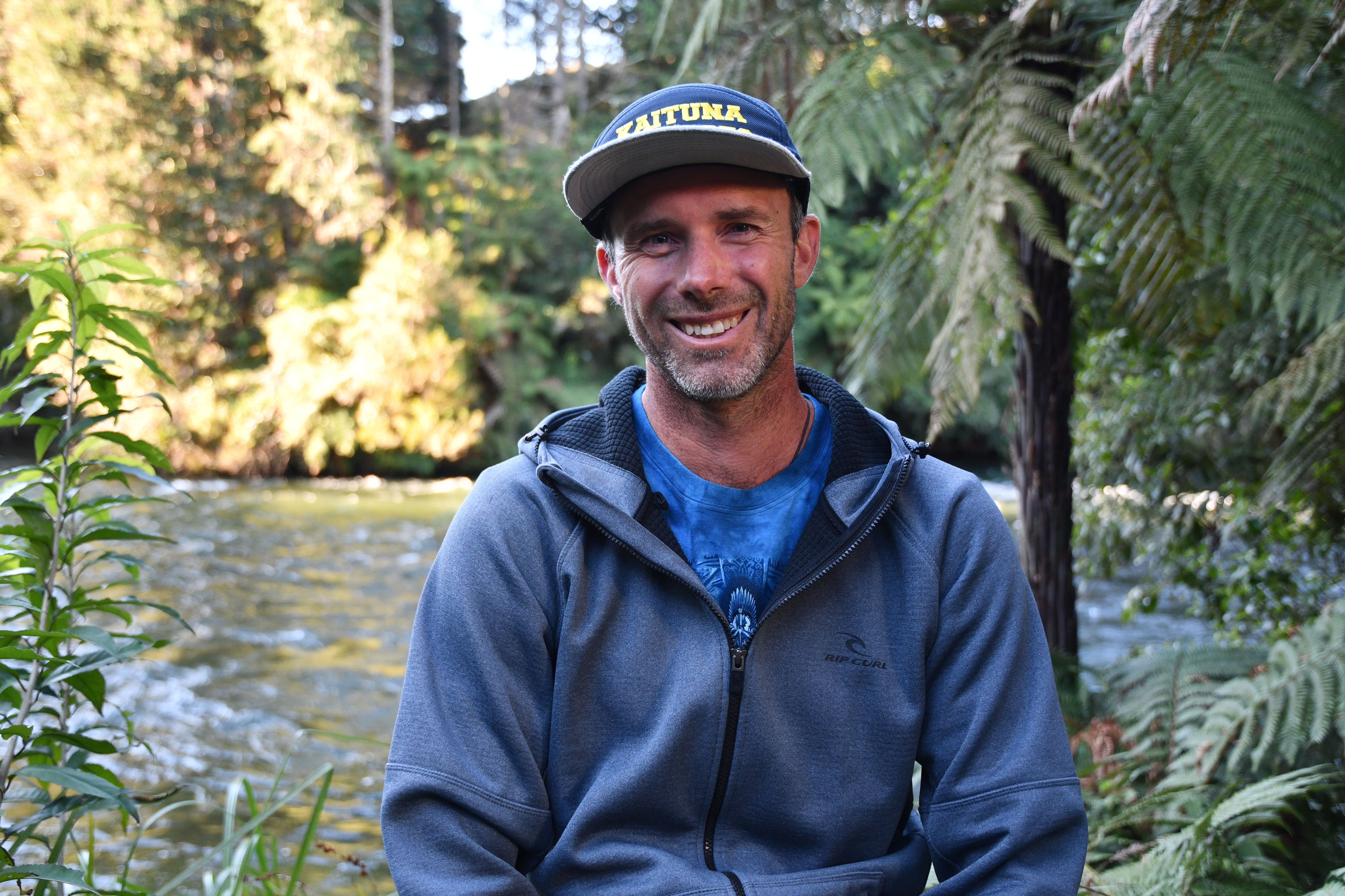 Kaituna Cascades Rafting Company co-owner Pete Lodge. Photo / Laura Smith