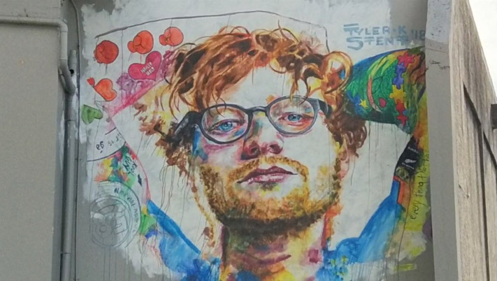 Ed Sheeran previously played three sold-out gigs in Dunedin in 2018. Photo / ODT