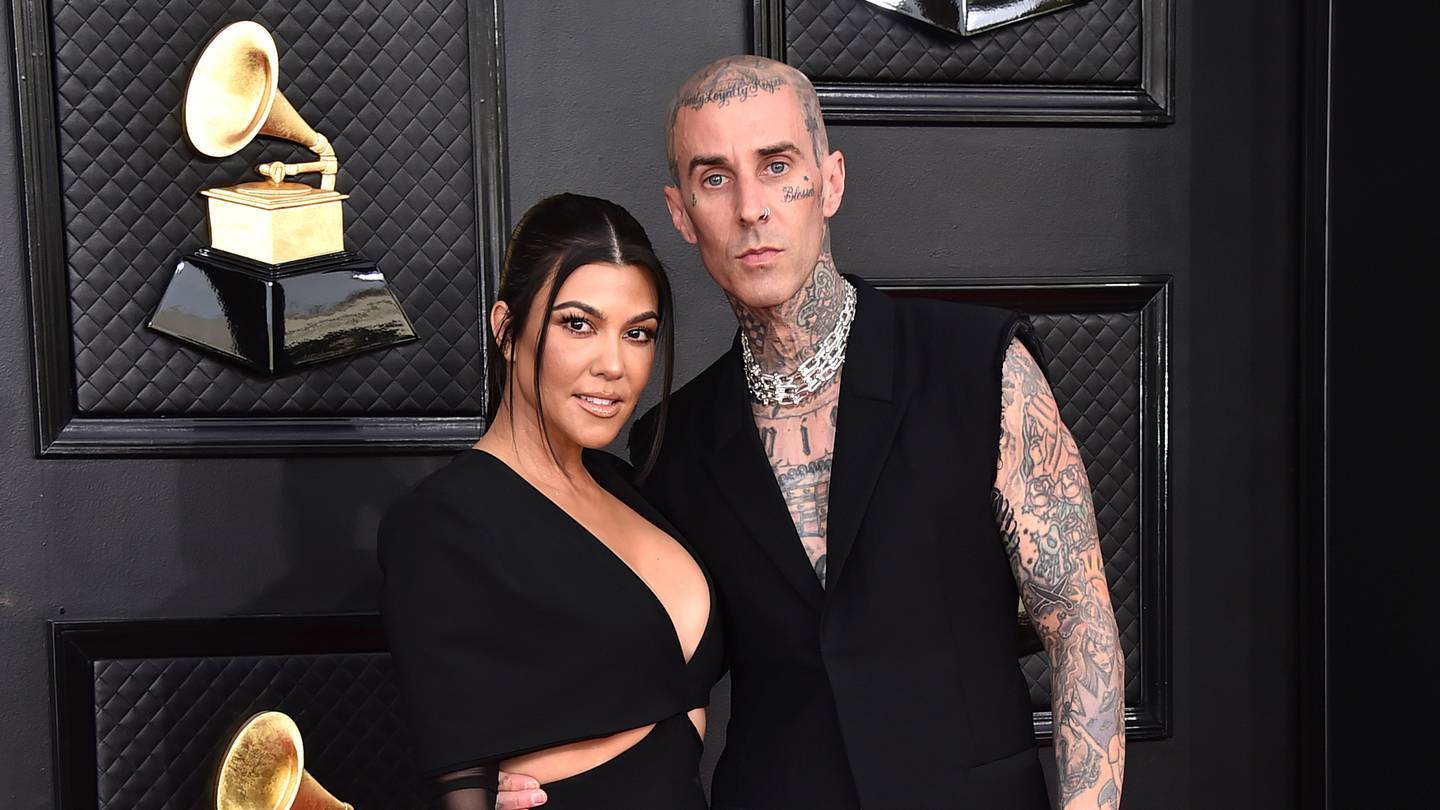 Kourtney Kardashian and Travis Barker are officially married. Photo / File