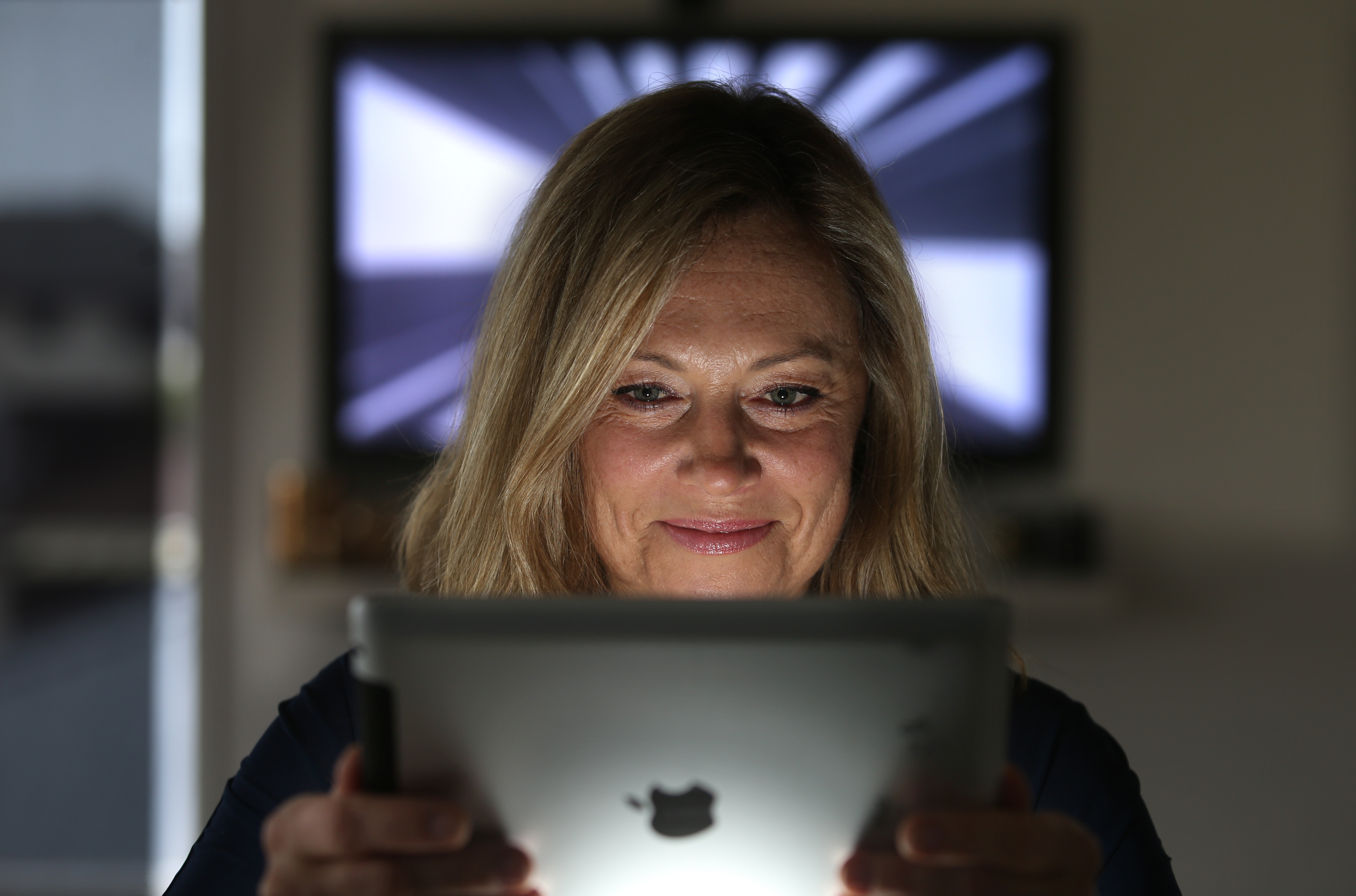 Nicky Atkins is careful to monitor her 7-year-old's screen time after noticing changes in her daughter's behaviour when she watches YouTube. Photo/John Borren.