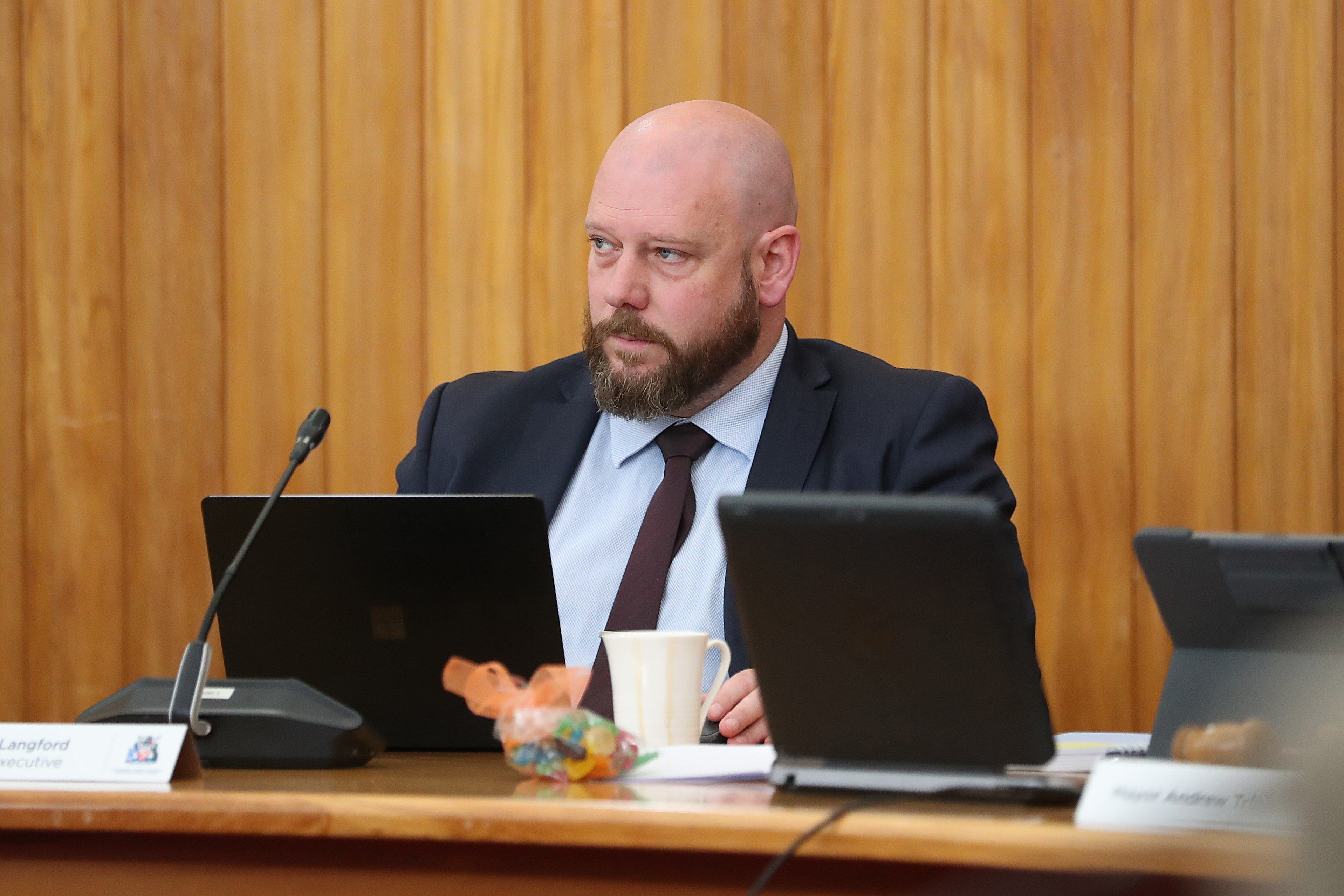 Whanganui District Council chief executive David Langford. Photo / NZME
