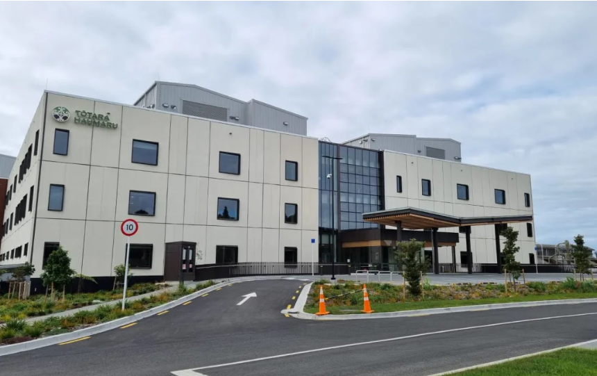 The new Tōtara Haumaru building at North Shore Hospital. Photo / Rowan Quinn / RNZ