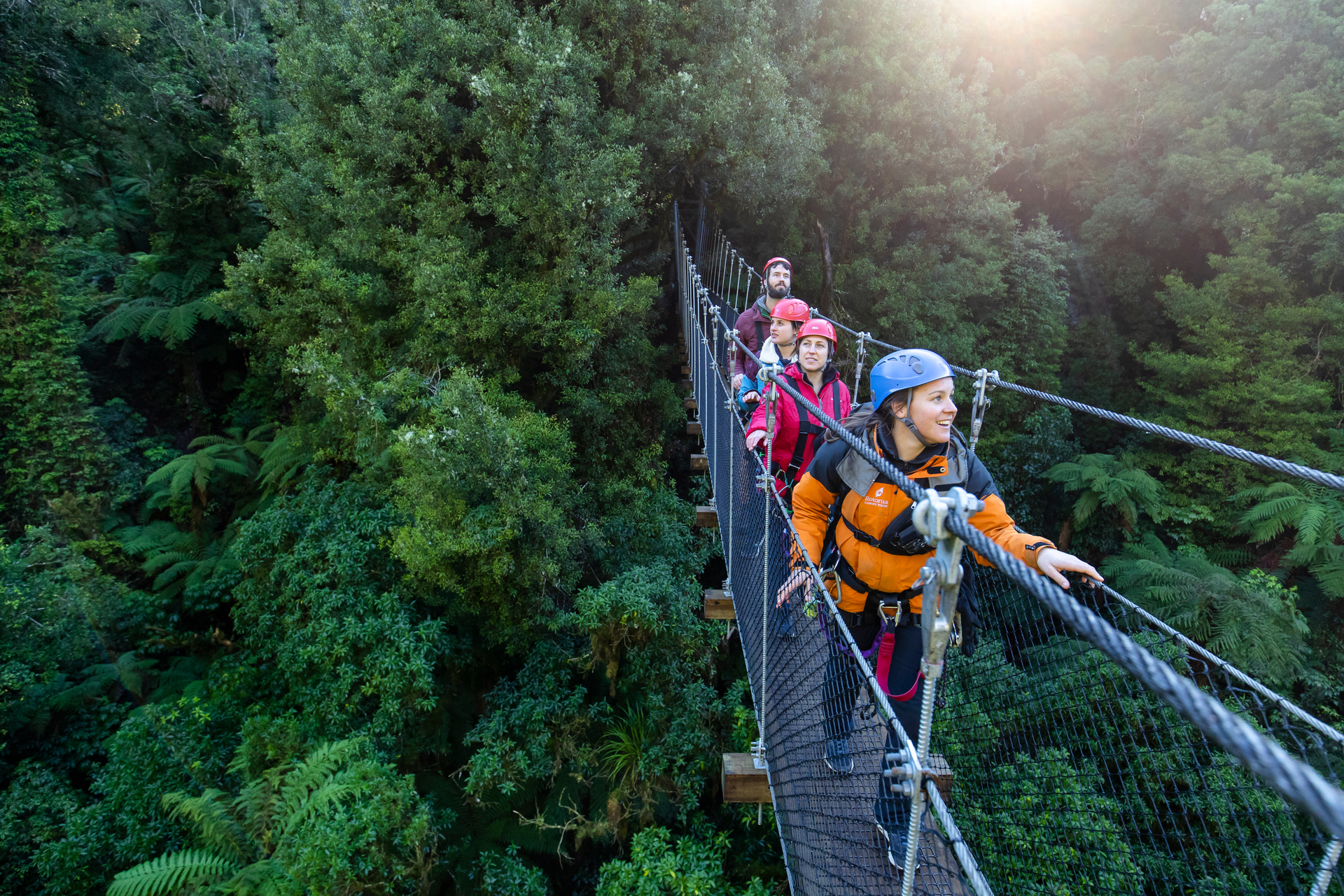 The Original Canopy three-hour Zipline Eco-Adventure with Rotorua Canopy Tours has been awarded the World's Number 1 Nature Activity. Photo / Destination Rotorua
