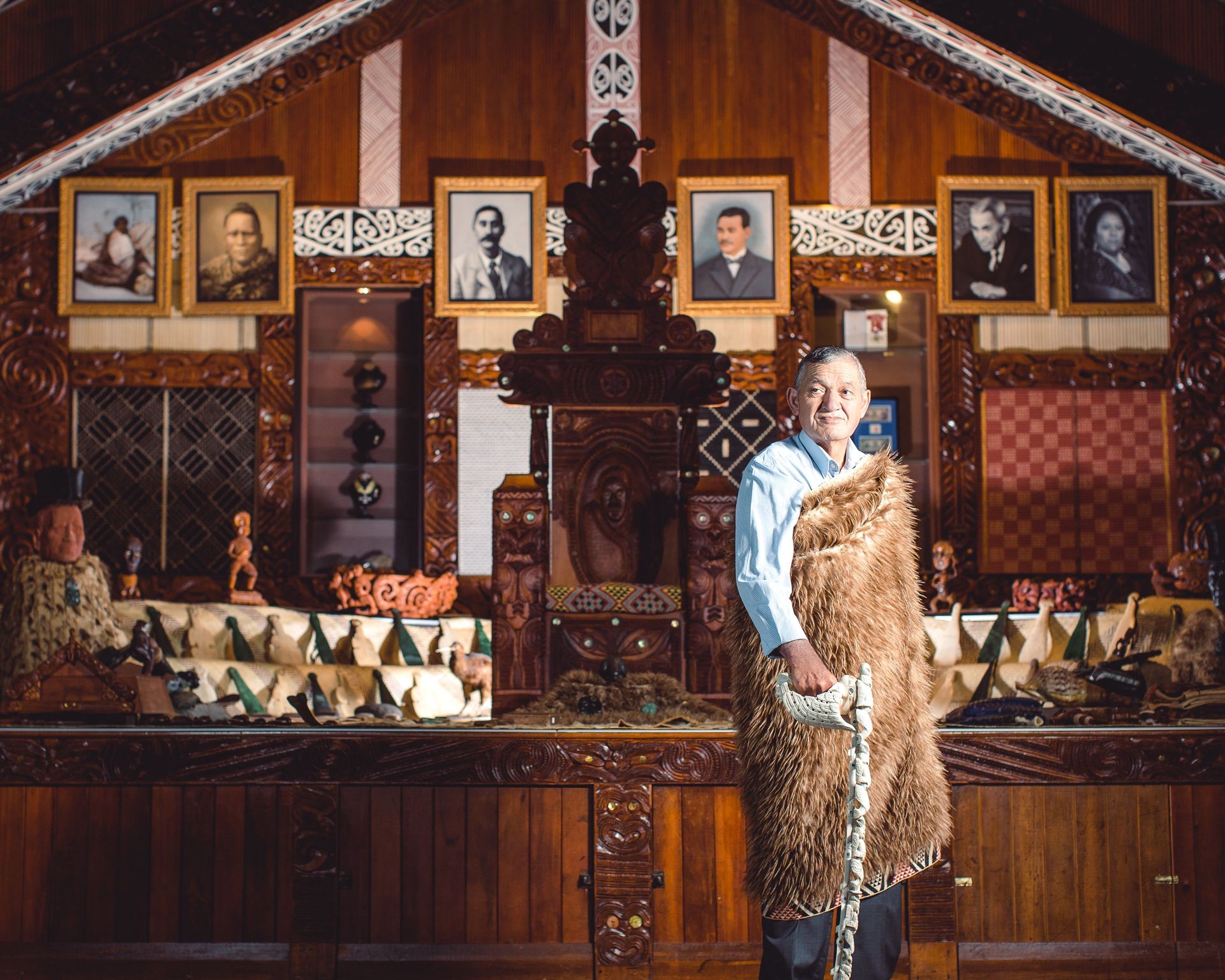 The current Māori monarch, King Tūheitia. Photo / Erica Sinclair