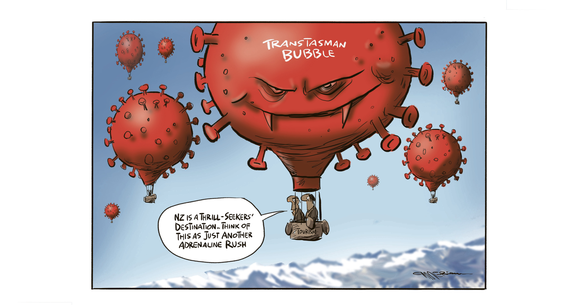 The transtasman bubble was wanted by many, but it also opened the door to Delta. Once in, it refused to be stamped out. Source / Rod Emmerson 