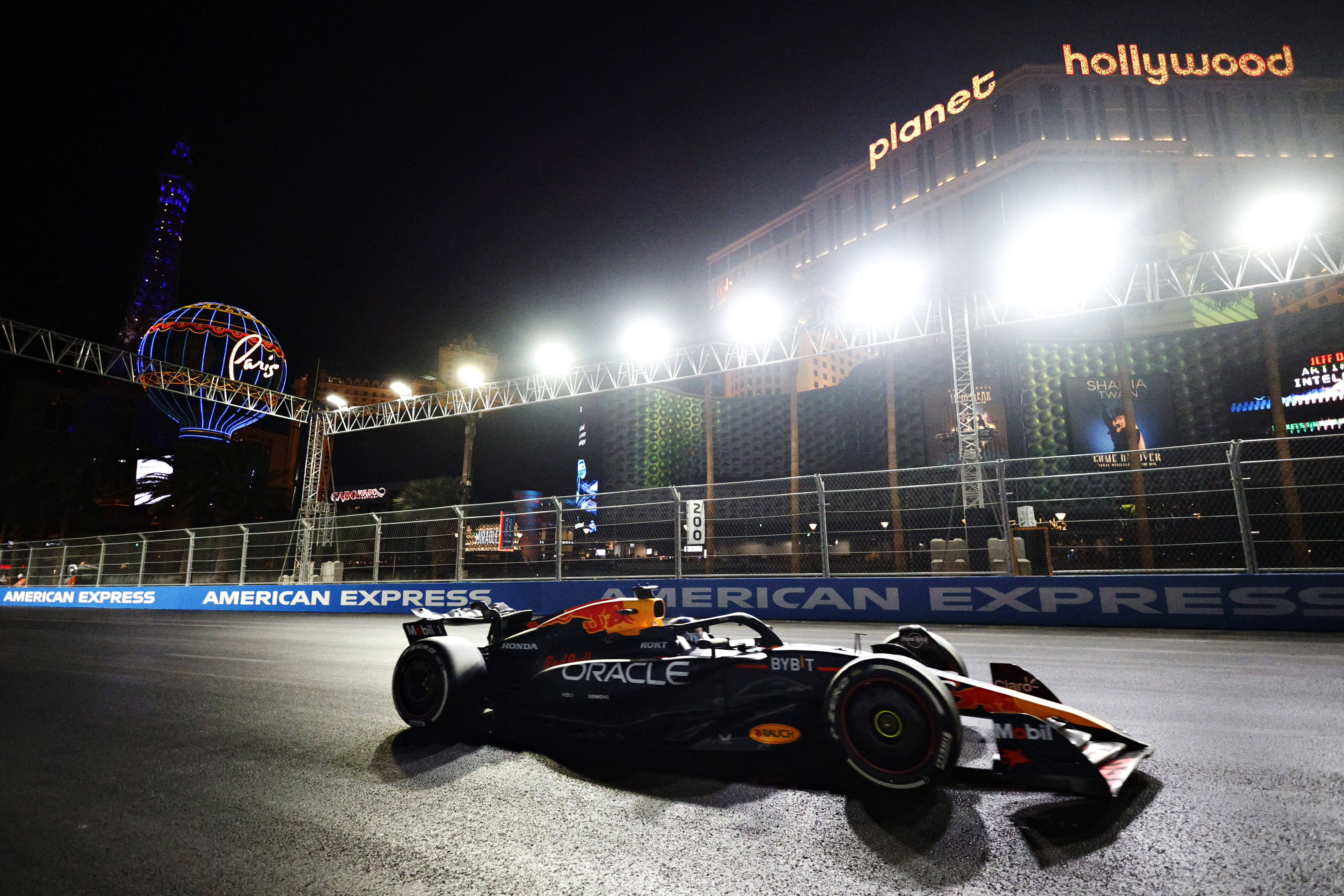 Max Verstappen racing for Red Bull at the F1 Grand Prix of Las Vegas last weekend. Photo / Red Bull Content Pool