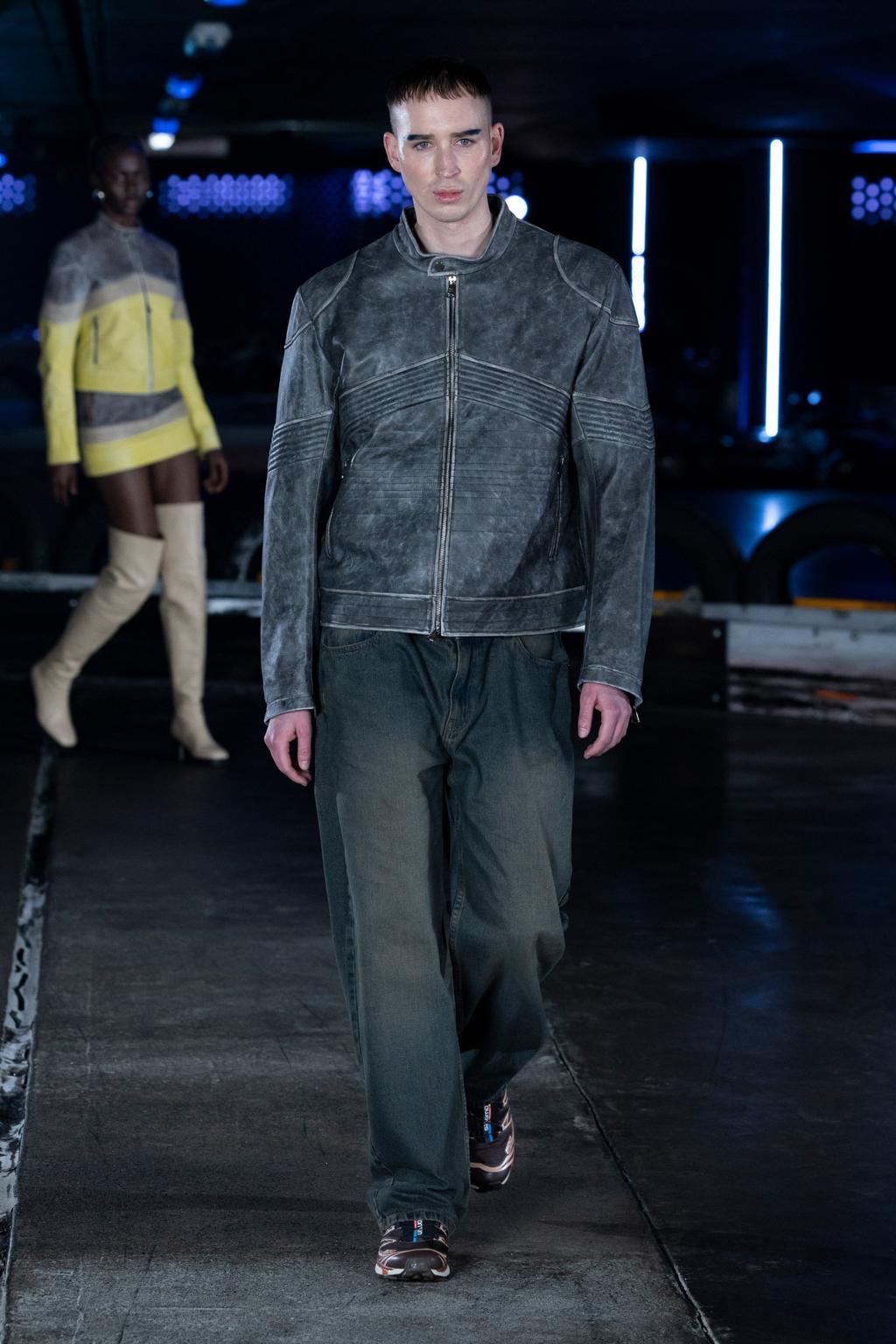 Wynn Hamlyn resort 2024 leather biker jacket, available to shop around November.