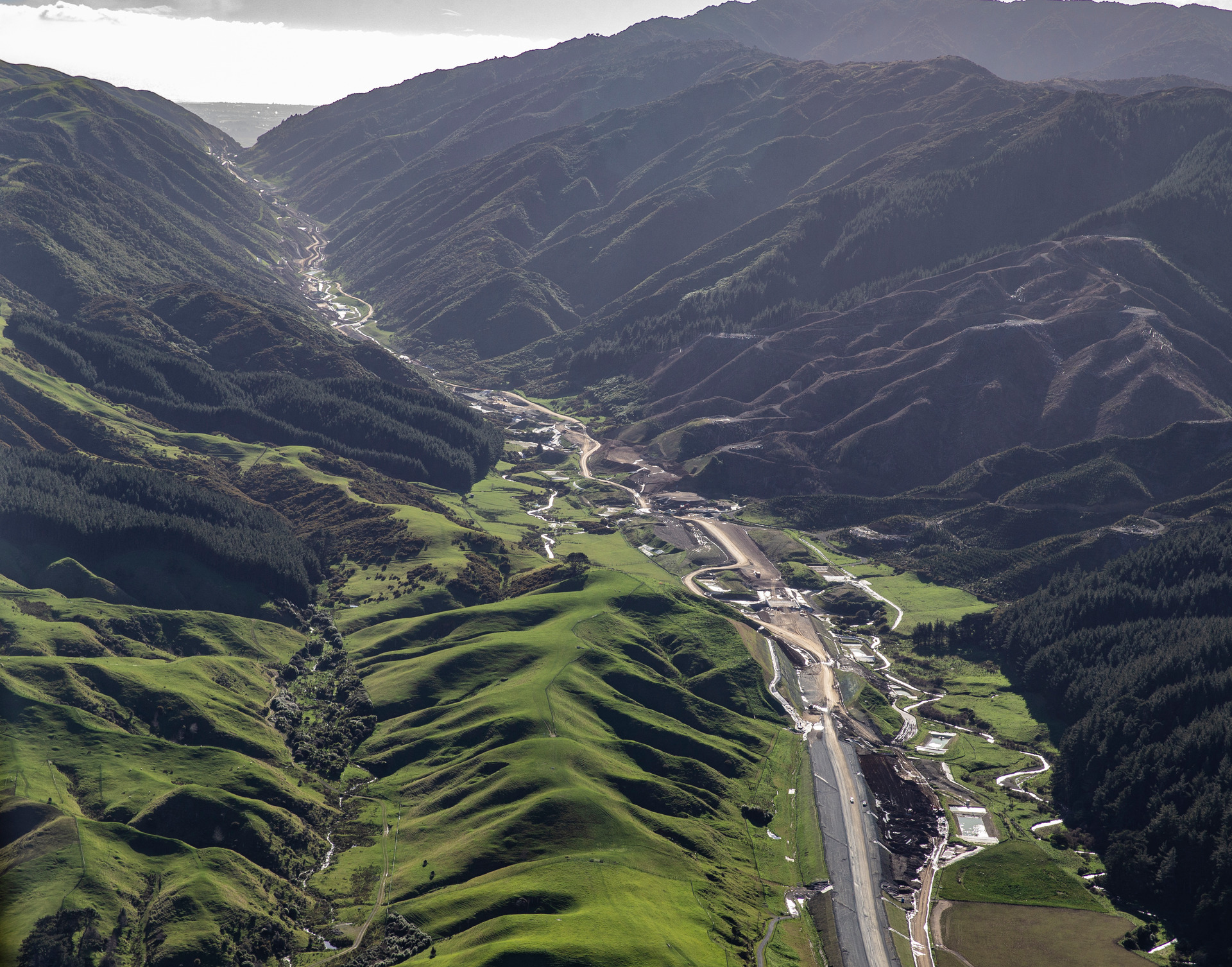 Transmission Gully will stretch 27km. Photo / Mark Mitchell