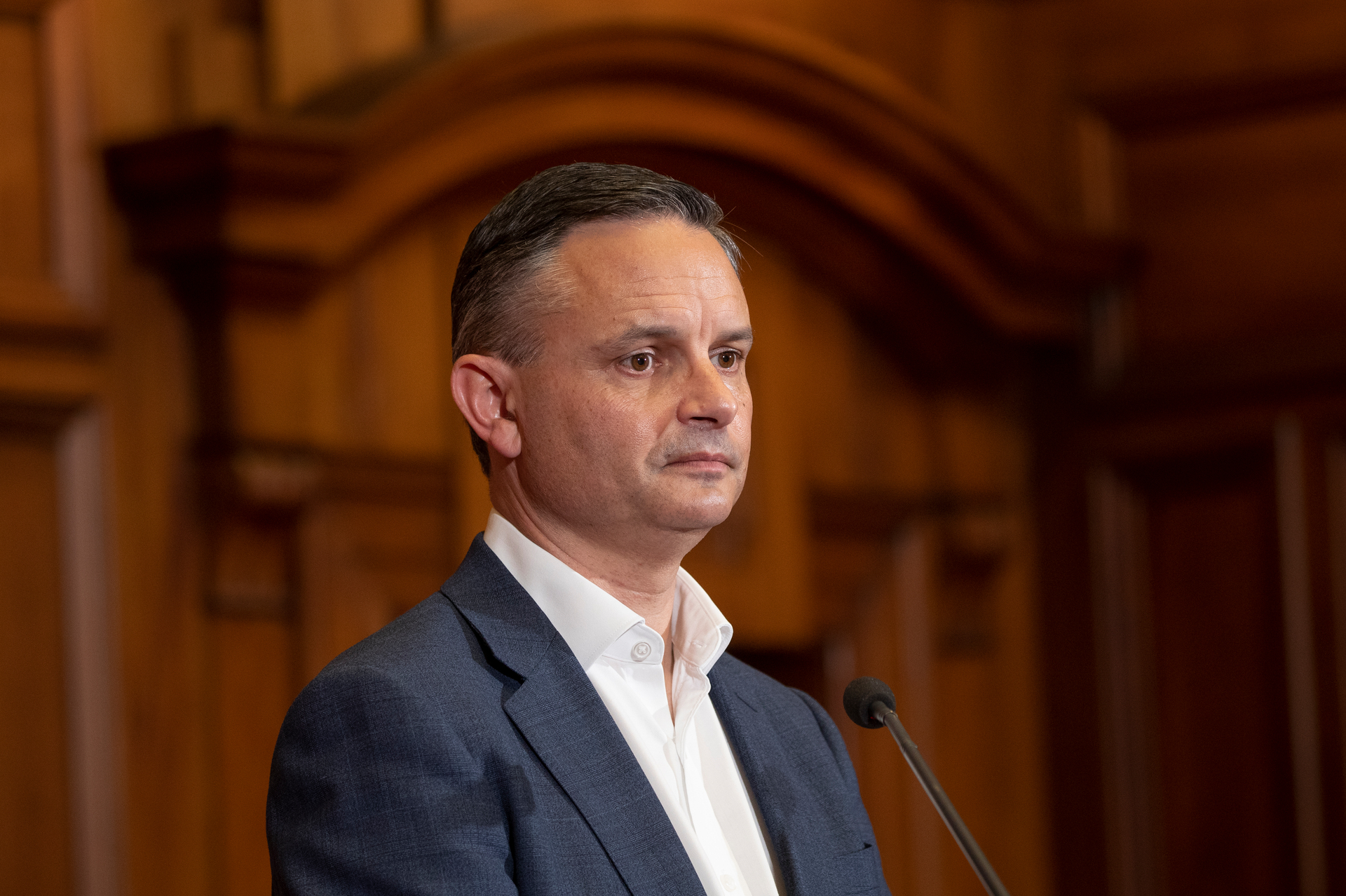Climate Change Minister James Shaw. Photo / Mark Mitchell