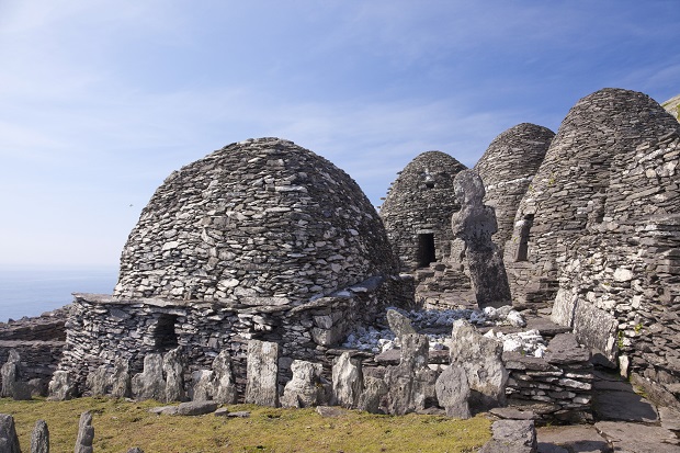 The celtic monastery built between the 6th and 8th centuries. Photo / Getty Images