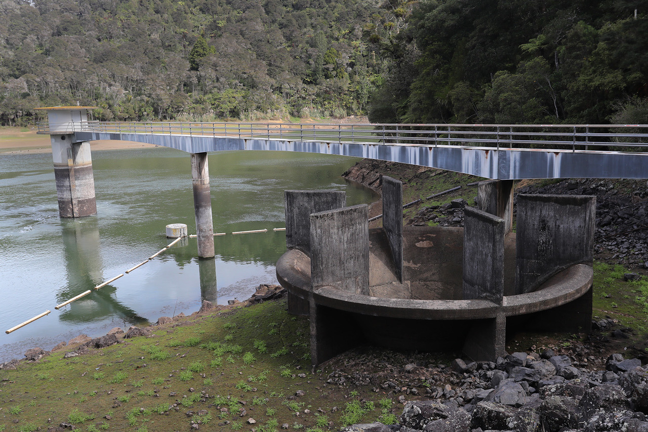 Whangārei's Whau Valley Dam is down to around 45 per cent.