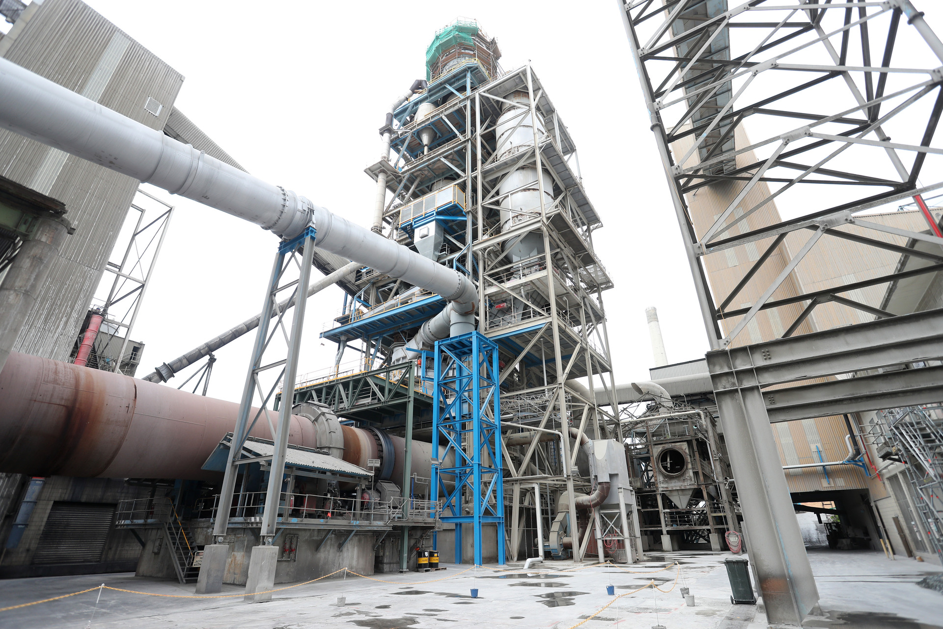 Golden Bay Cement where up to three million used tyres will be burnt to fire the cement works. Photos / Michael Cunningham