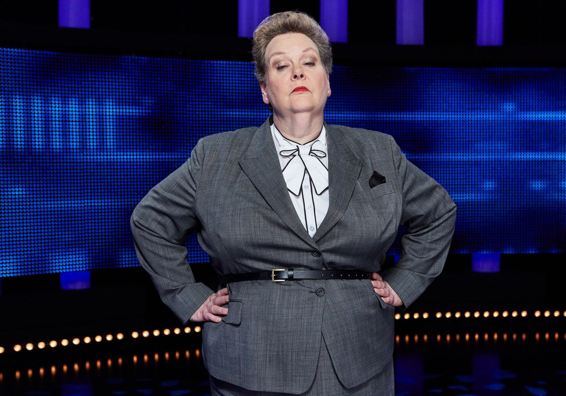 Anne Hegerty's alter ego on the series is