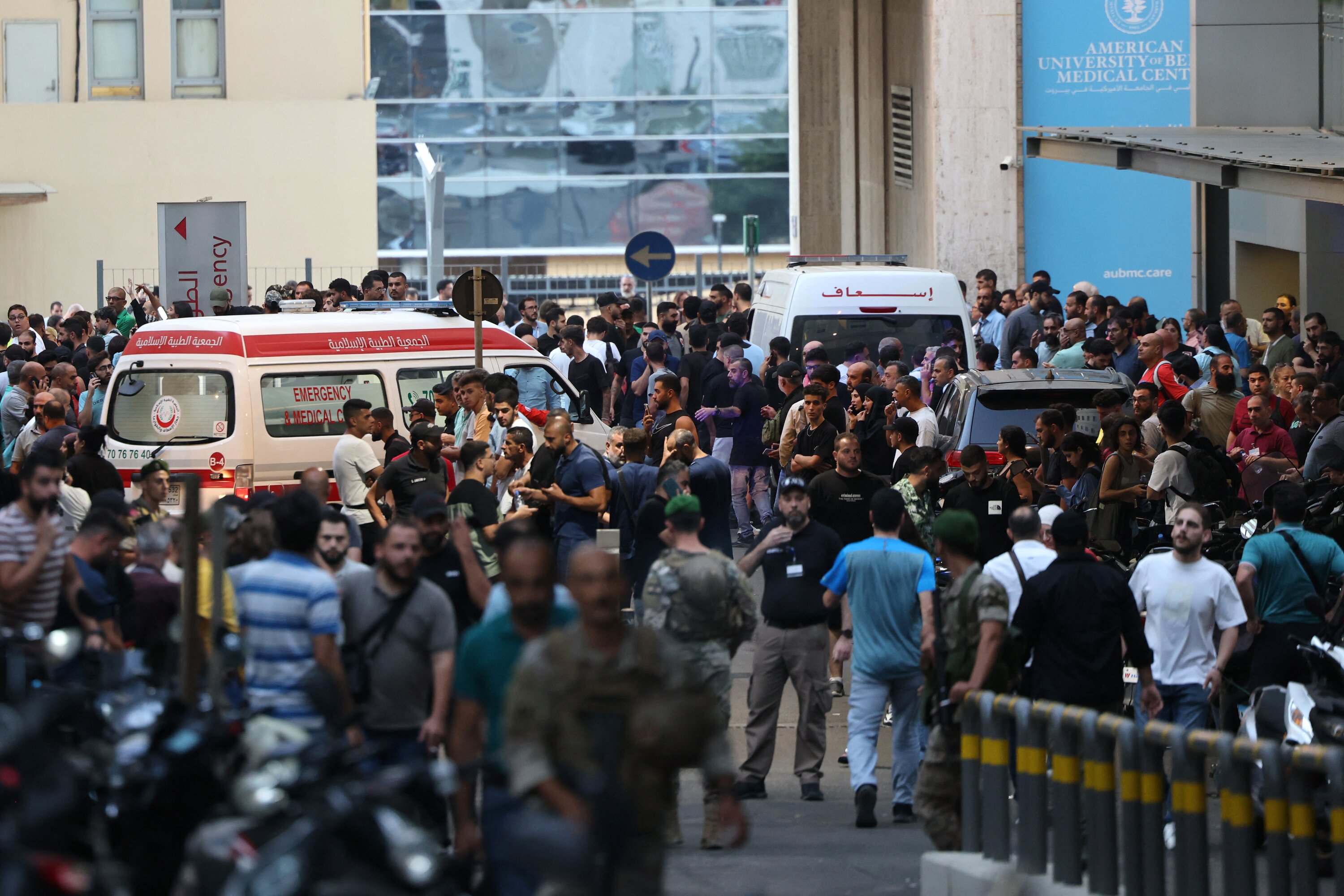 Hundreds of people were wounded when Hezbollah members' paging devices exploded simultaneously across Lebanon in what a source close to the militant movement said was an