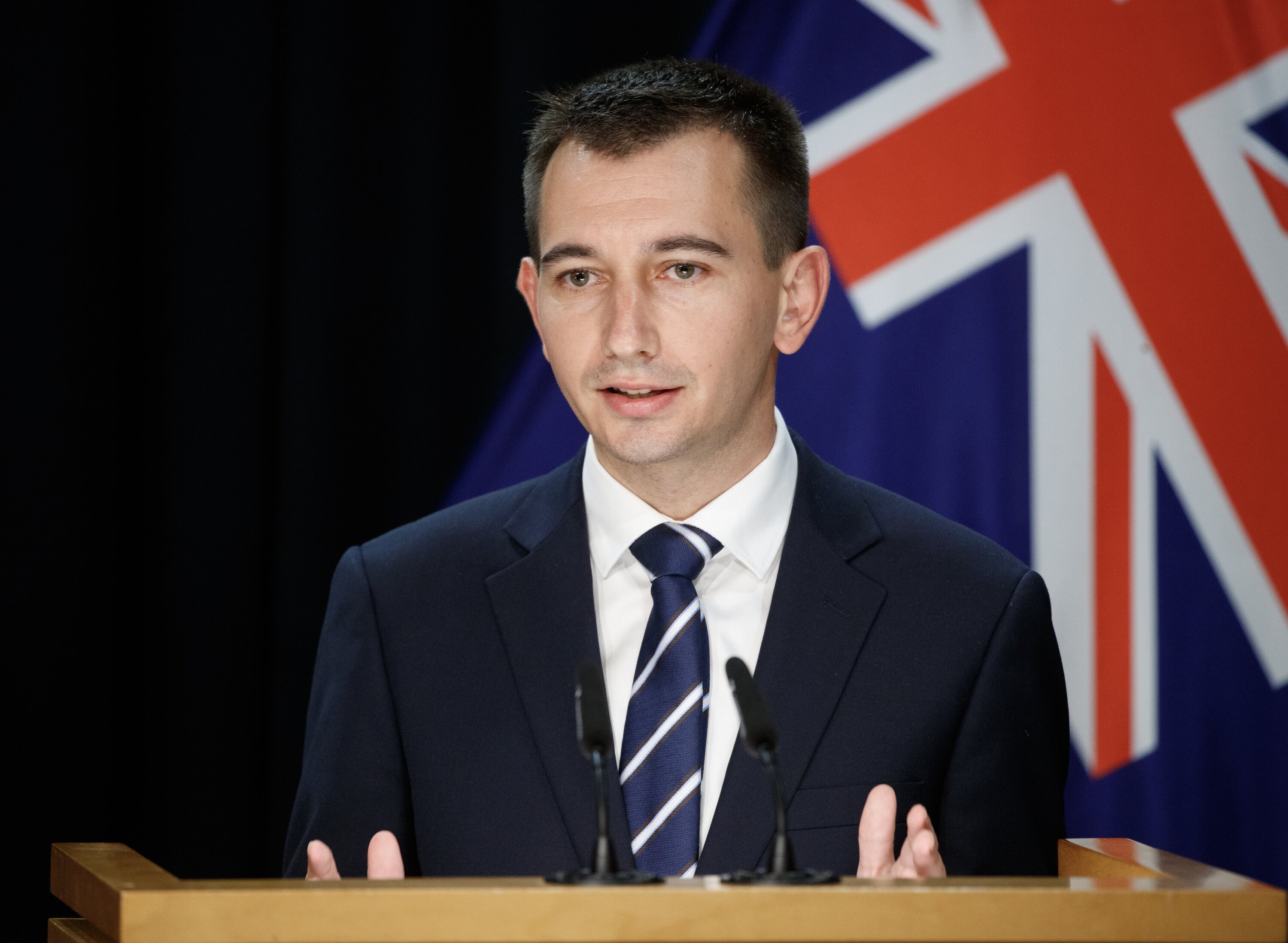 Transport Minister Simeon Brown. Photo / Mark Mitchell