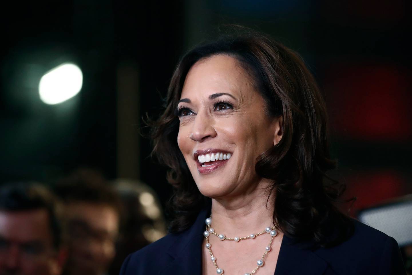 Kamala Harris, 56, made history as the first black woman to become Vice President. Photo / AP