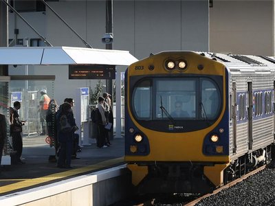 Train commuters are being warned to expect delays or cancellations that could last until next month. File photo / Greg Bowker
