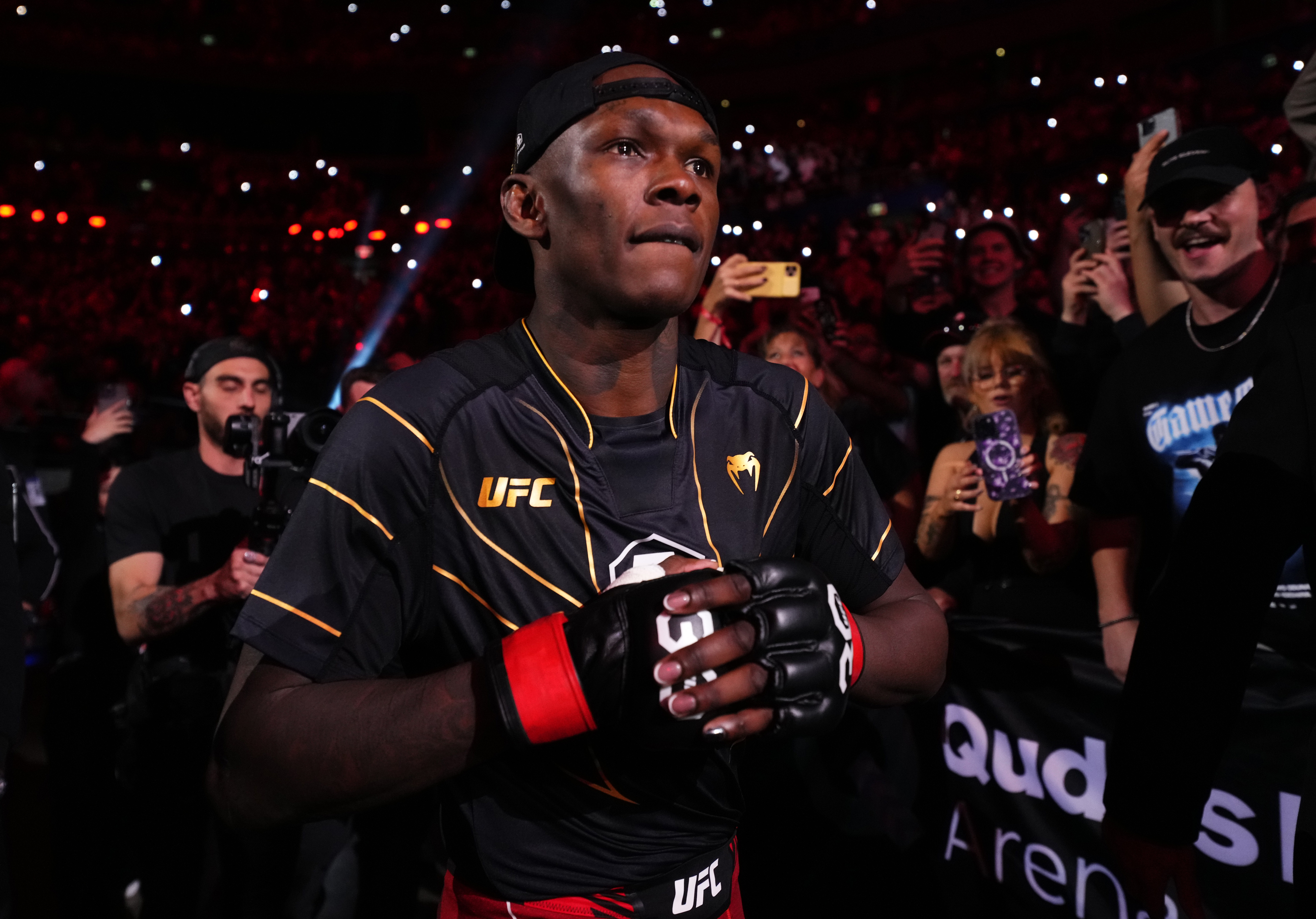 Israel Adesanya has announced he will return to the UFC octagon at UFC 305 in August. Photo / Getty Images