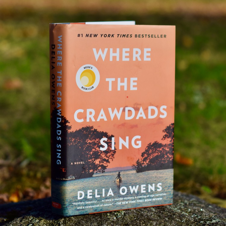 Where The Crawdads Sing by Delia Owens.