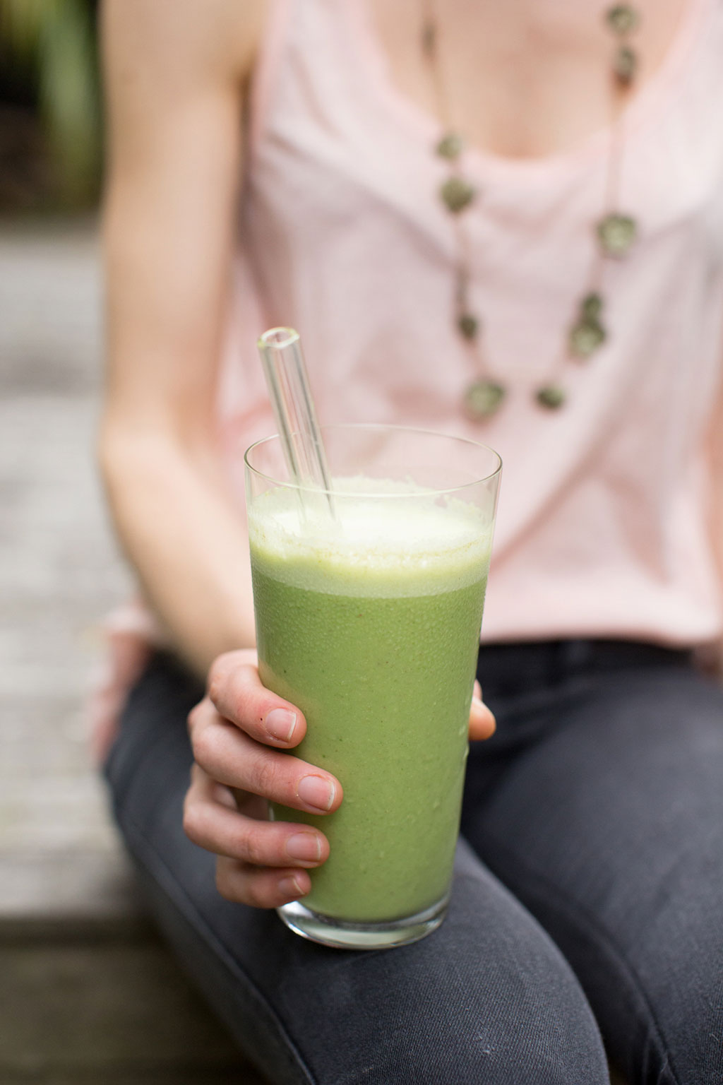 Green smoothie by Megan May. Picture / Supplied.