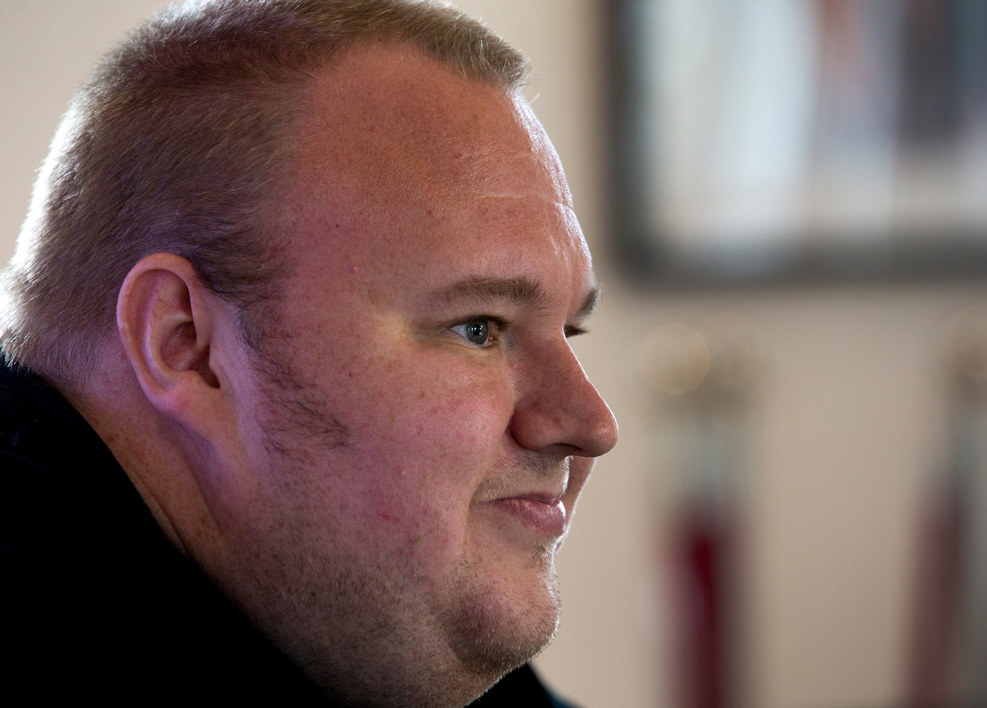 Kim Dotcom, founder of Megaupload. Photo / Brett Phibbs