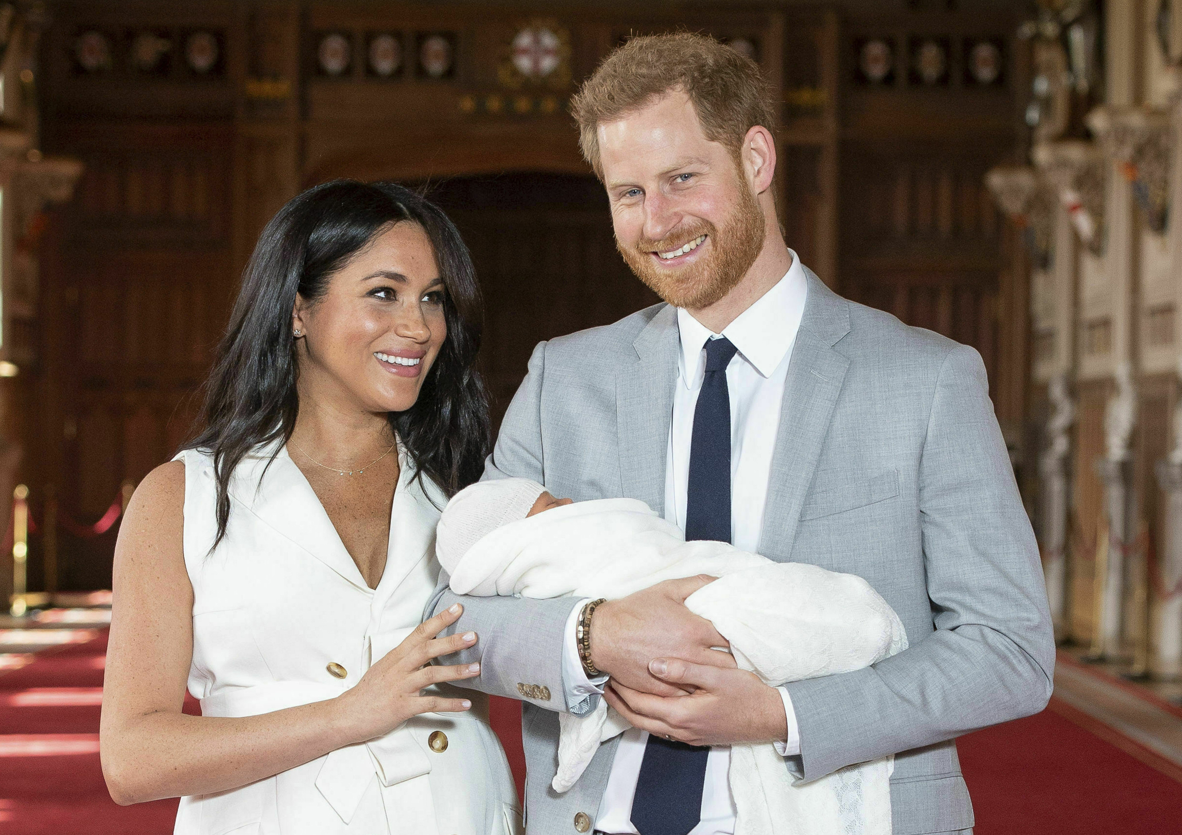 Prince Harry said he was motivated by a desire to protect his wife Meghan. Photo / Dominic Lipinski
