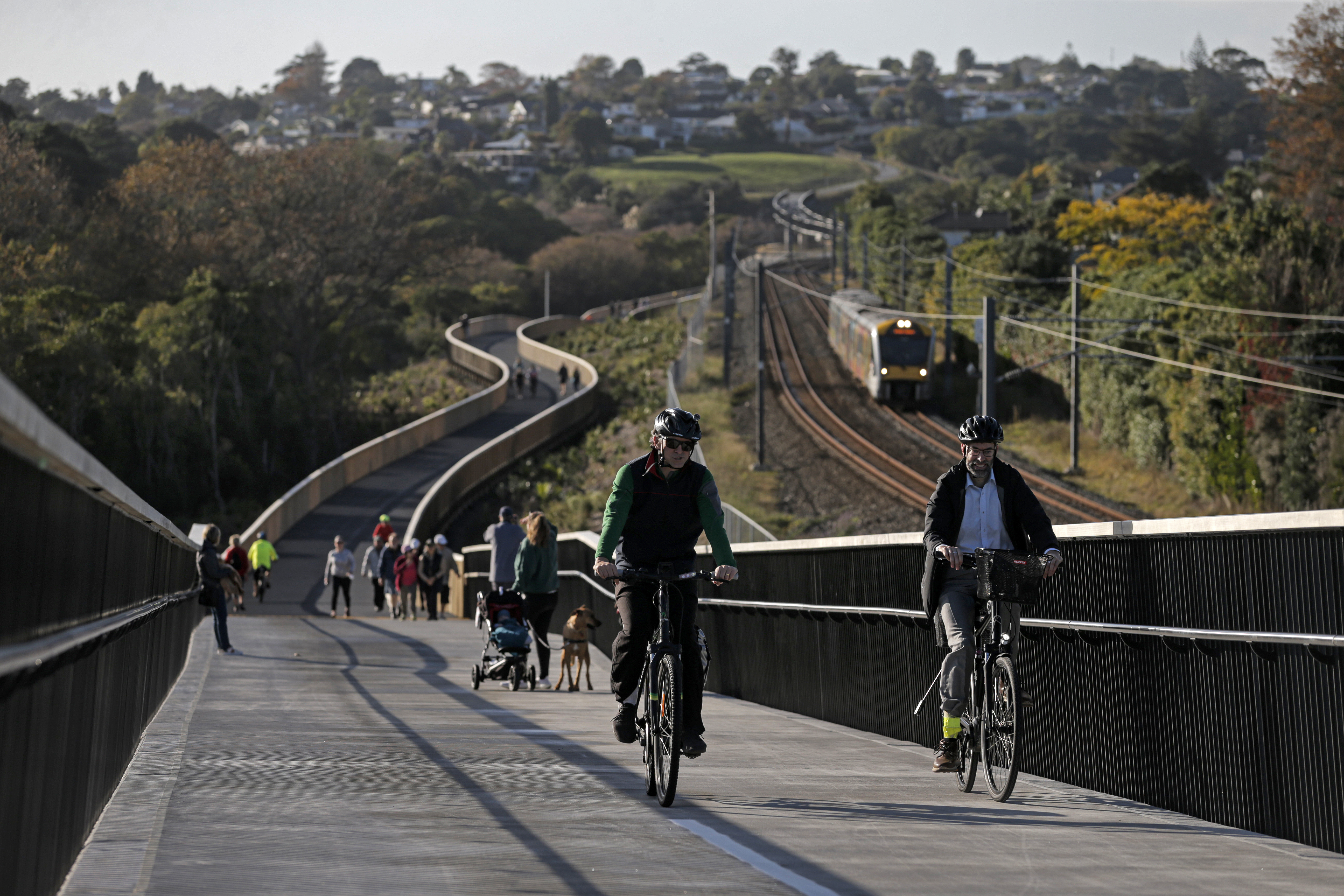 The draft GPS is a swing away from walkways, cycleways and public transport and towards roads. Photo / Alex Burton 
