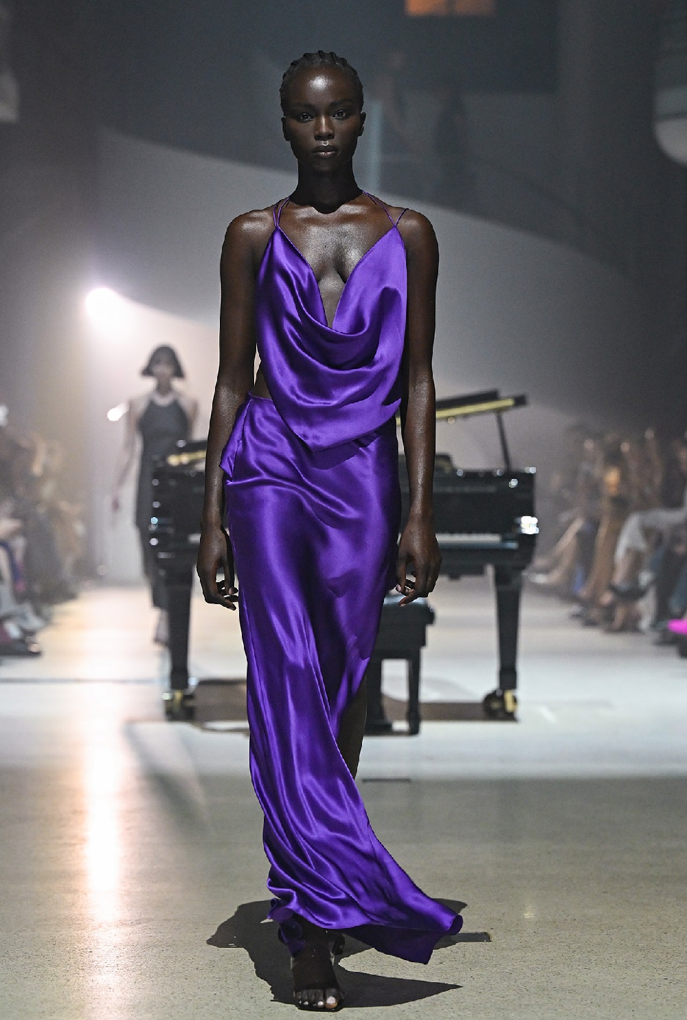 Michael Lo Sordo's collaborative gown with Creed. Photo / Getty Images