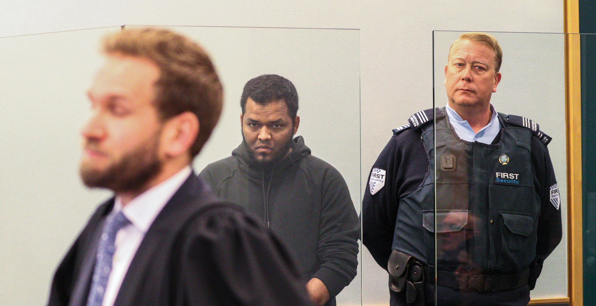 Aathill Samsudeen in the High Court in Auckland. Photo / File