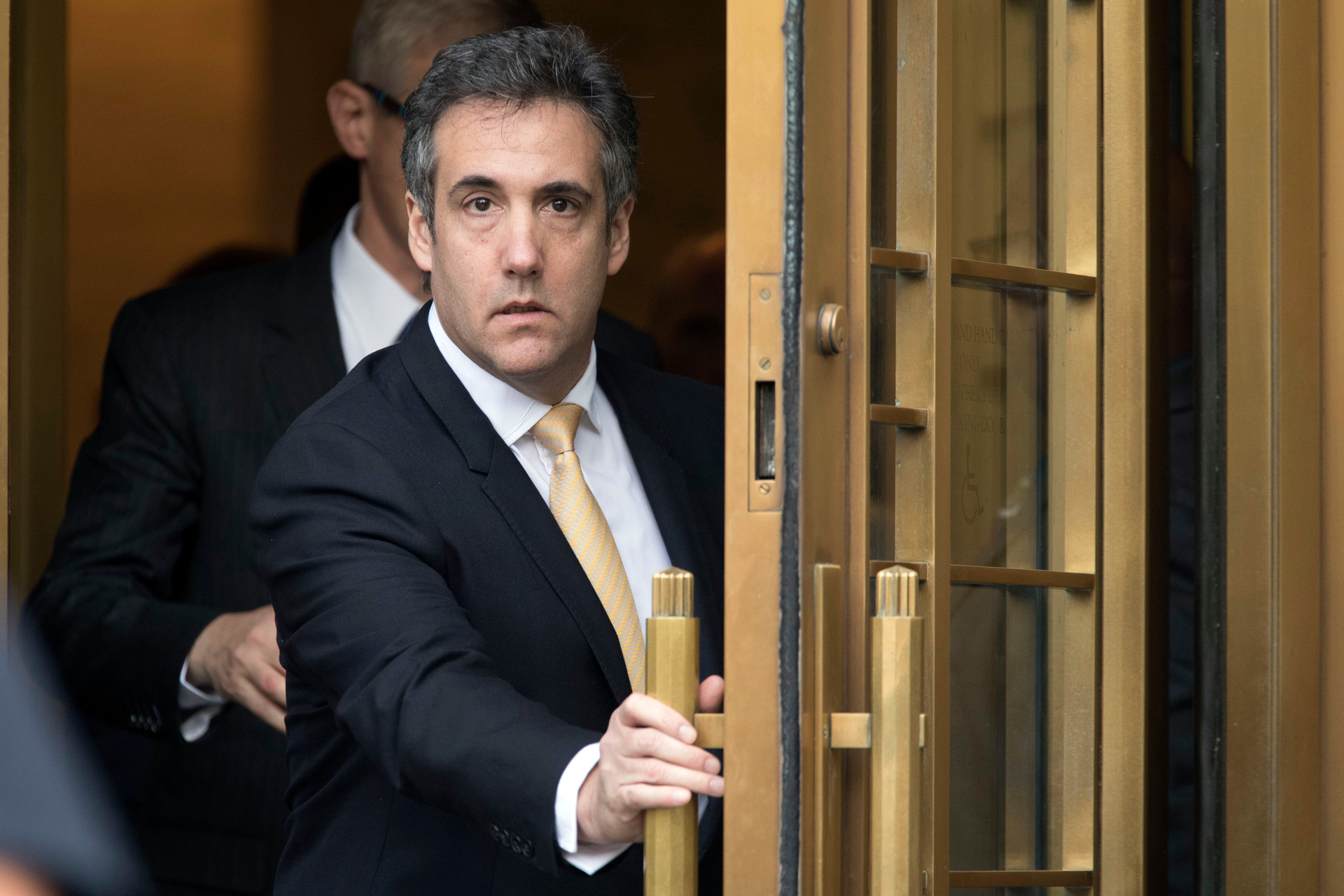 Trump's former lawyer, Michael Cohen. Photo / AP

