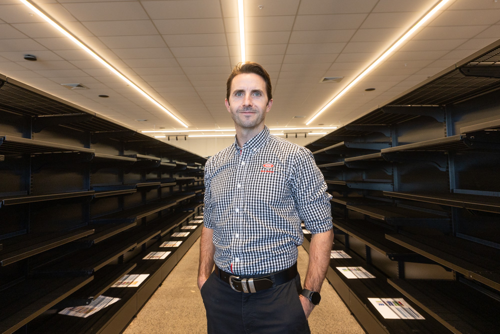Scott Jackson, the new owner/operator of New World Te Atatū. Photo / Jason Dorday